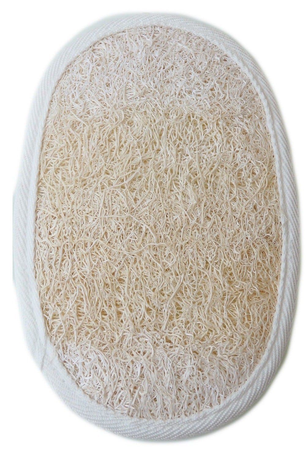 Natural Loofah Luffa Loofa Bath Body Shower Sponge Scrubber 4"x5-3/4", Pack of 3
