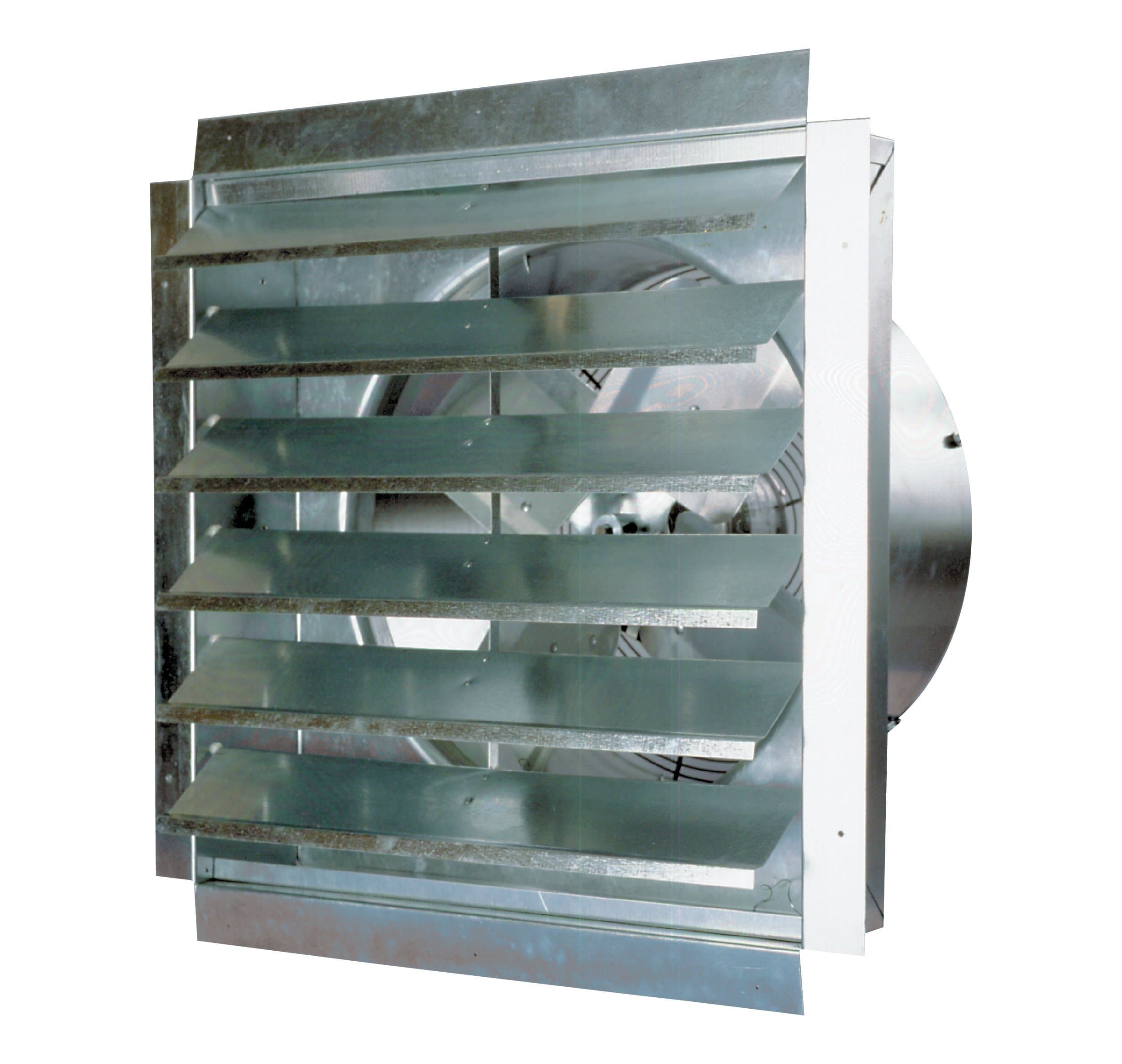 18 In. Heavy Duty Exhaust Fan with Automatic Shutter