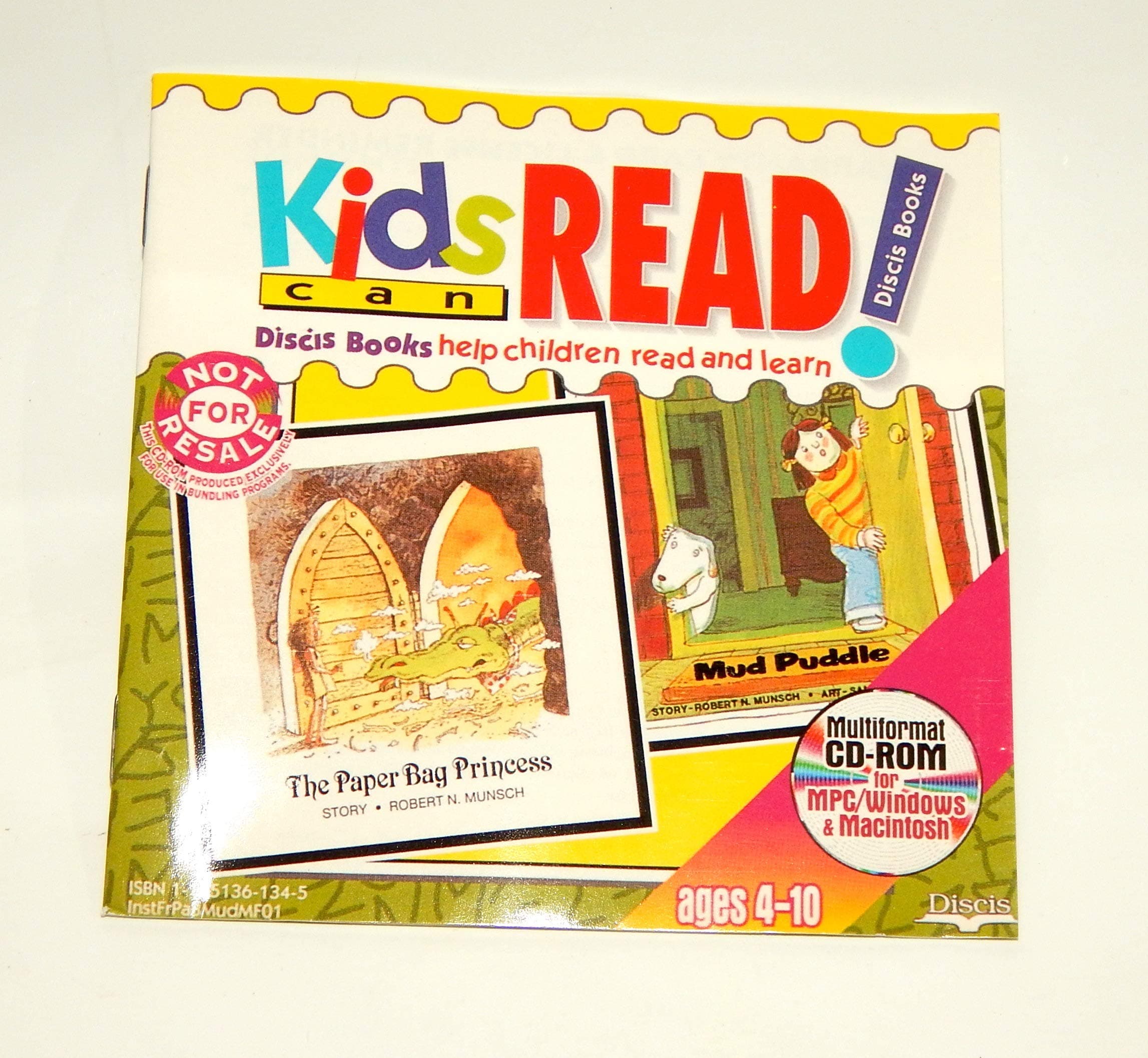 Kids can Read - The Paper Bag Princess & Mud Puddle (CD-ROM)