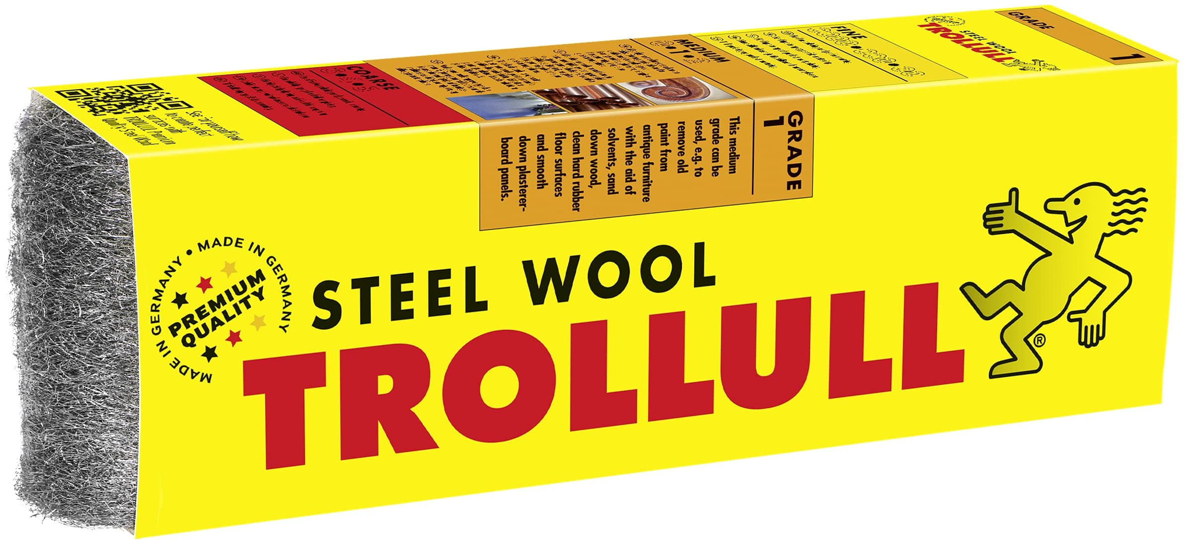 Trollull Steel Wool Grade 1 200g Wire Wool
