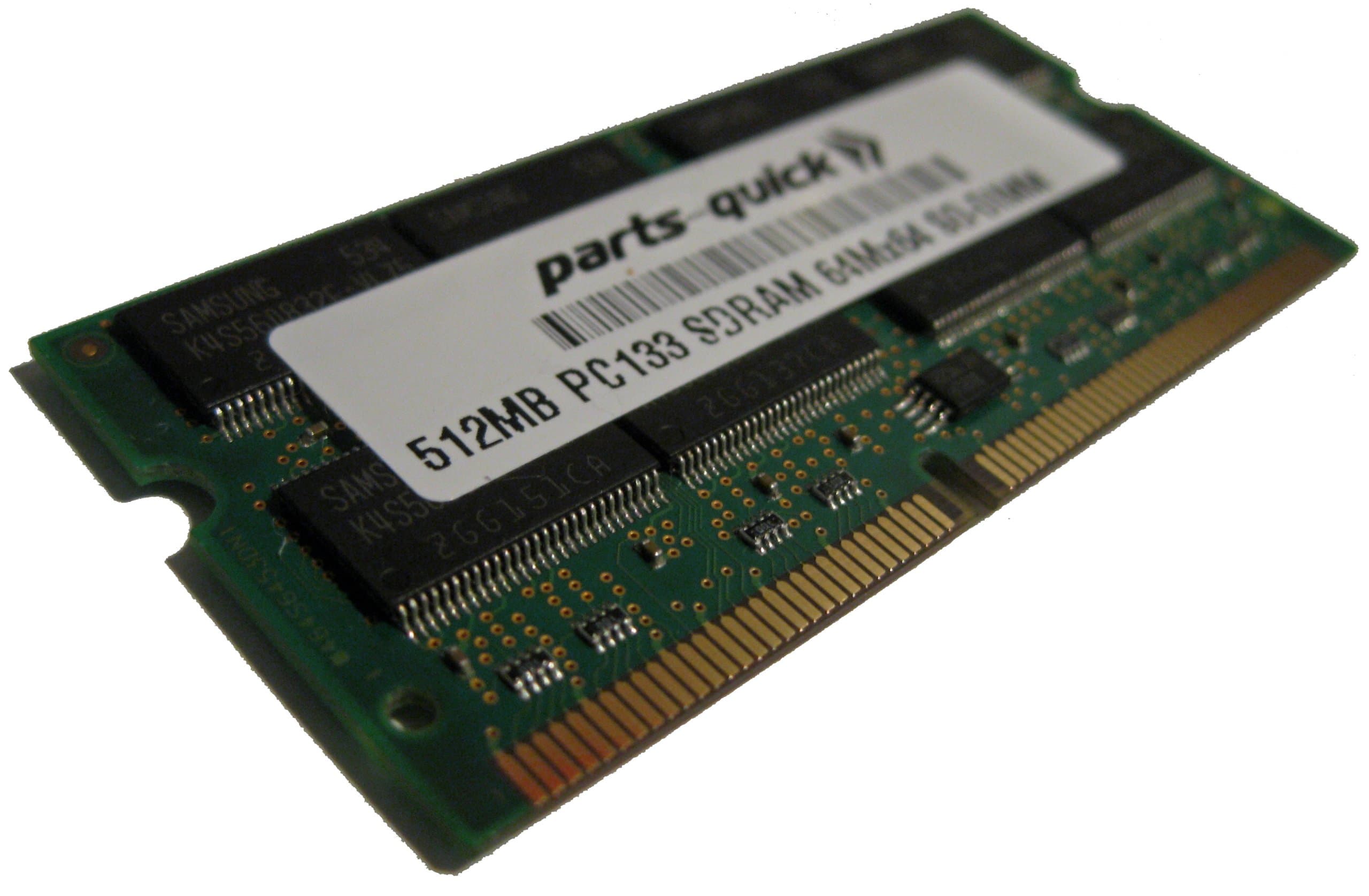 parts-quick 512Mb Pc133 Sdram 144 Pin So-Dimm Notebook Memory Ram For Dell Latitude C400 1.2G (Parts-Quick Brand).