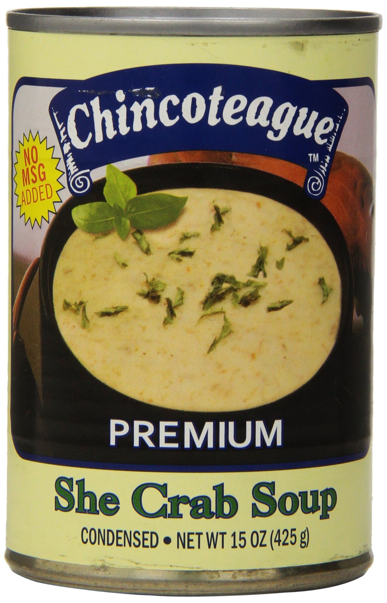 Chincoteague Seafood She Crab Soup, 15-Ounce Cans (Pack of 12)
