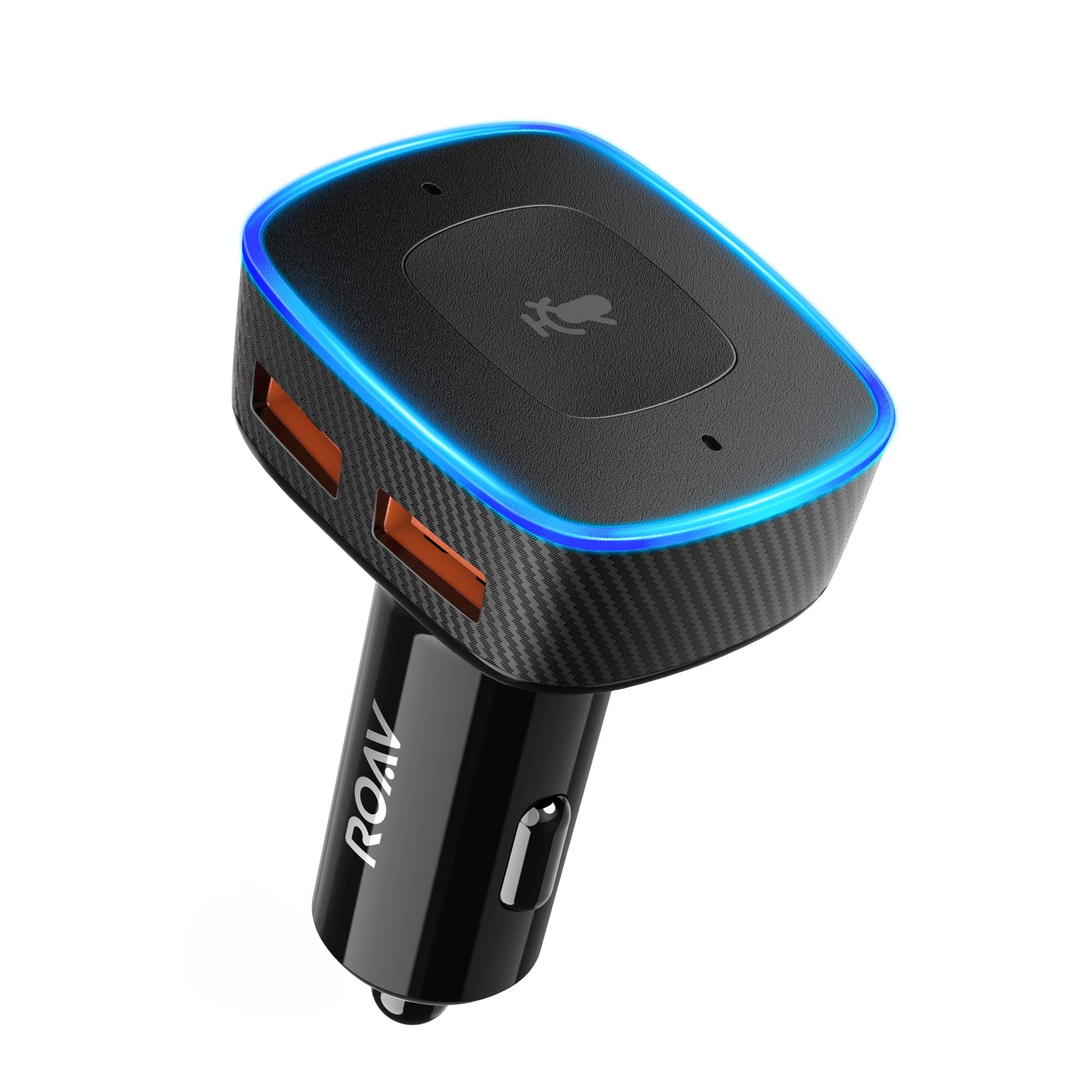 Roav VIVA, by Anker, Alexa-Enabled 2-Port USB Car Charger for In-Car Navigation, Hands-Free Calling and Music Streaming. Compatible with Android and iOS Smart Devices