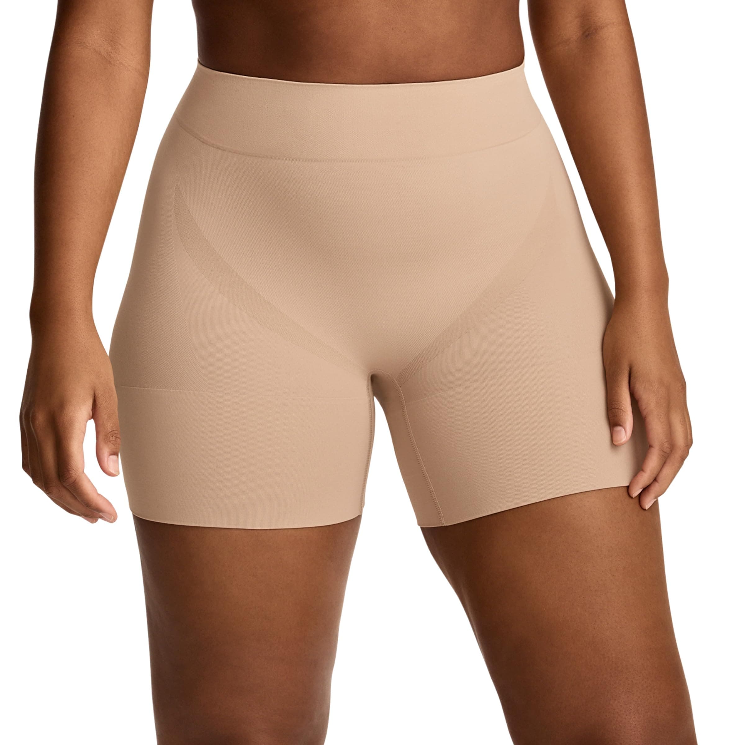 Women's Shapewear Skimmies Seamfree Tummy Smoothing Mid-Waist Mid-Thigh Short