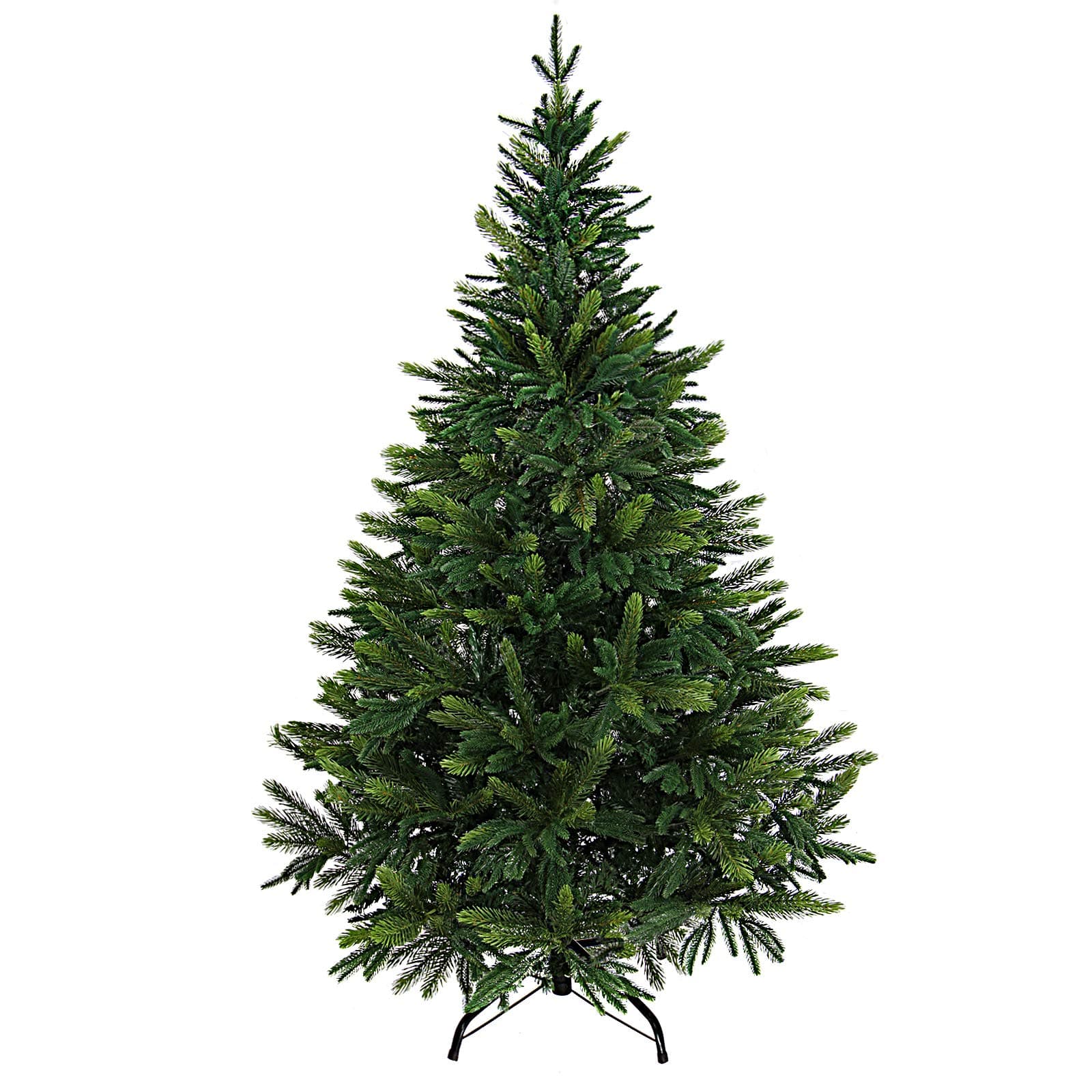 BB Sport Luxury Christmas Tree medium green/oregon pine 150 cm Realistic Artificial PE/PVC Xmas Tree