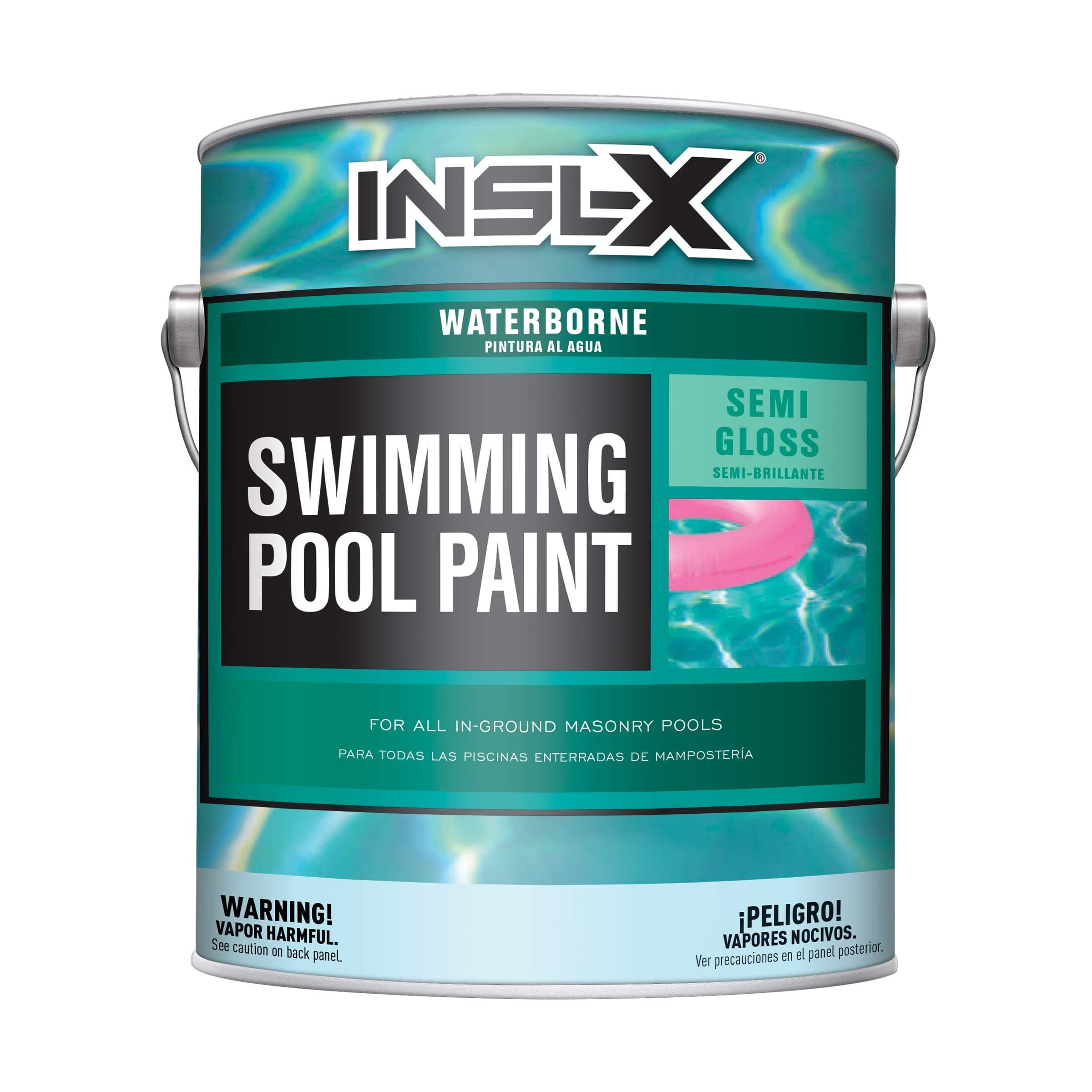 INSL-X WR102309A-01 Waterborne, Semi-Gloss Pool Paint (Ocean Blue, 1 Gallon)
