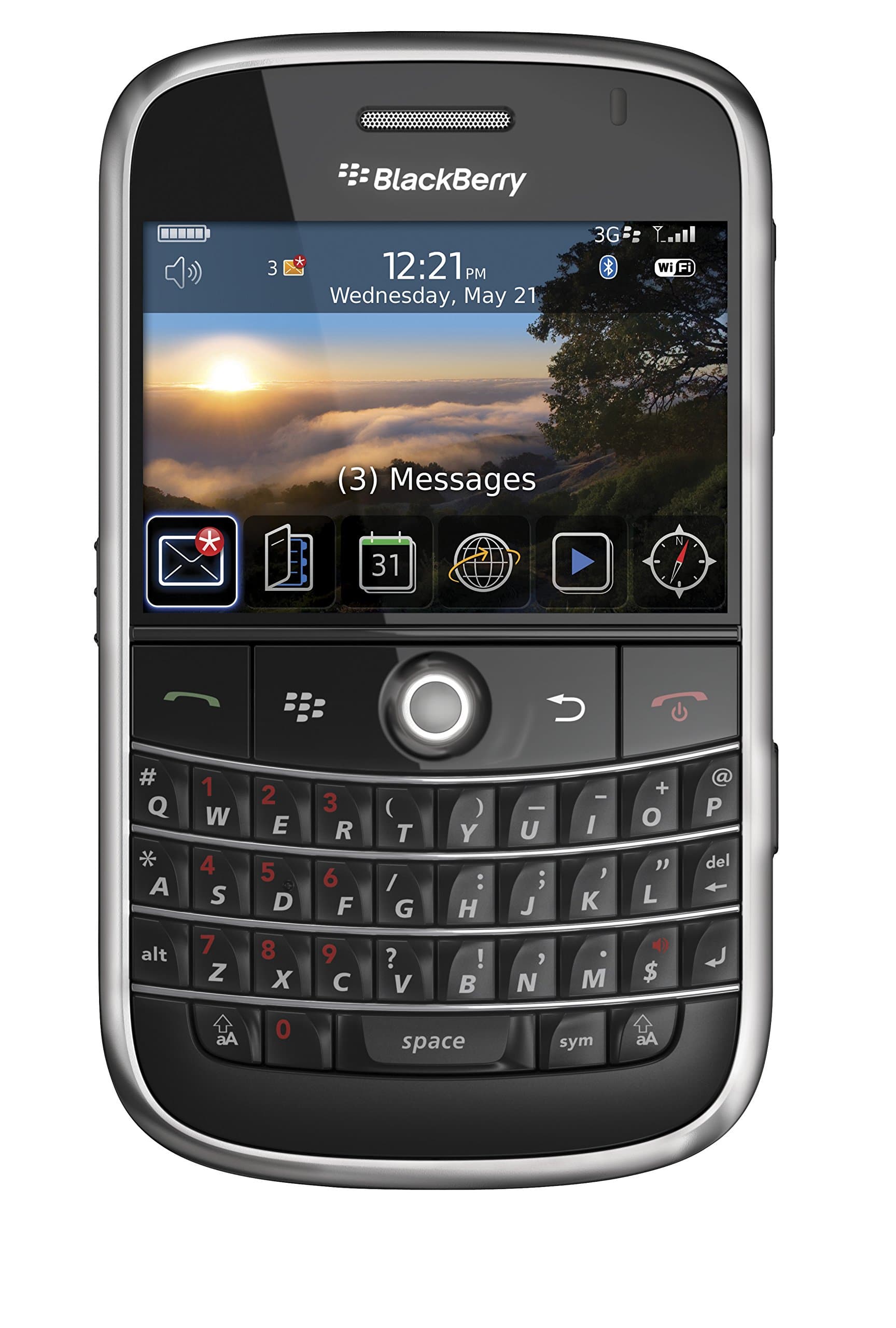RIM Blackberry Bold 9000 (Unlocked) - BLACK