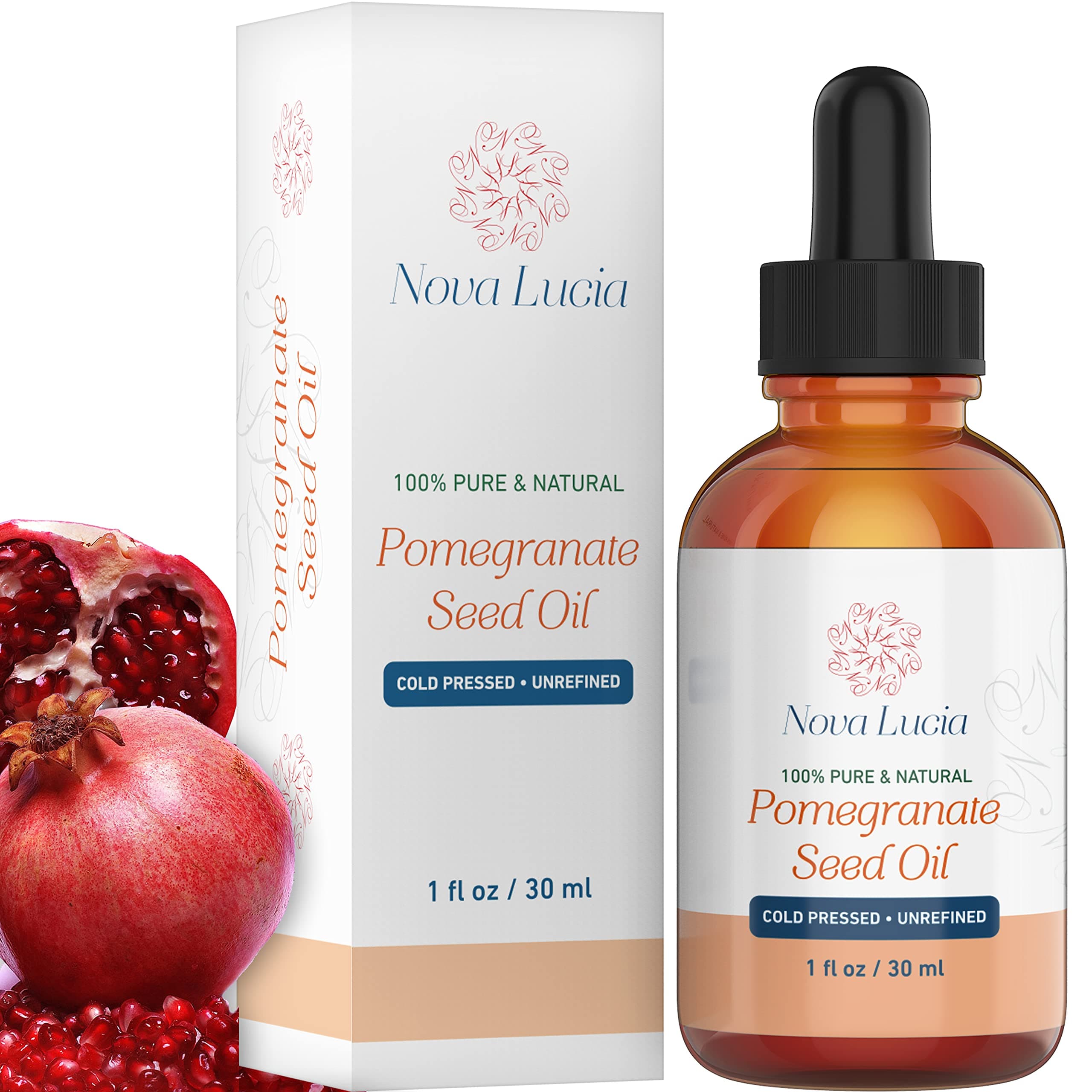 Pomegranate Seed Oil Face Moisturizer Hair Oil Nail Oil Anti Aging Skin Moisturizer Essential Oil 1 Oz compare with Pomegranate Oil Pomegranate Molasses Pomegranate Supplement Pomegranate Extract 1 oz