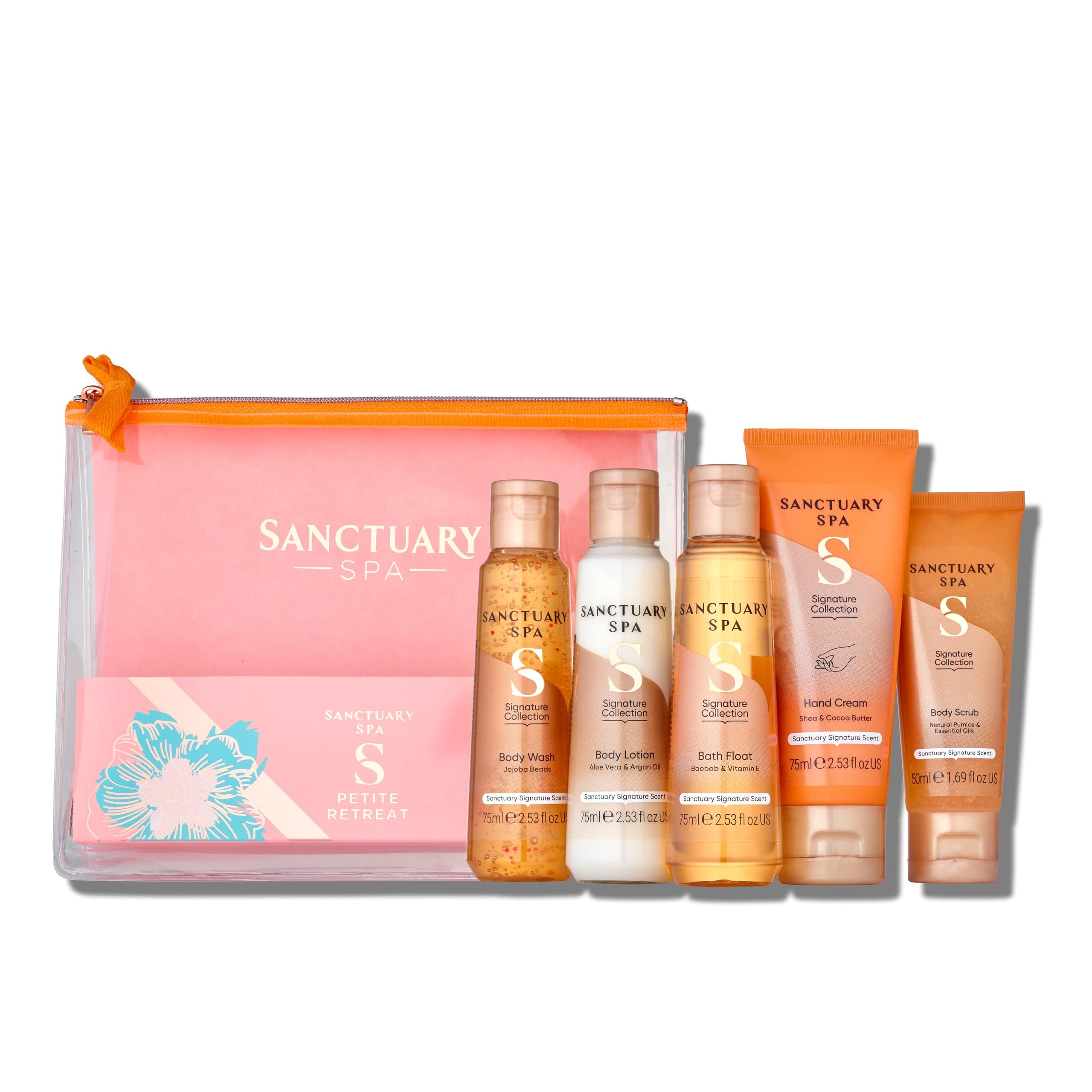 Sanctuary Spa Petite Retreats gift Set 325 ml, Vegan Beauty gifts For Women, Birthday gift