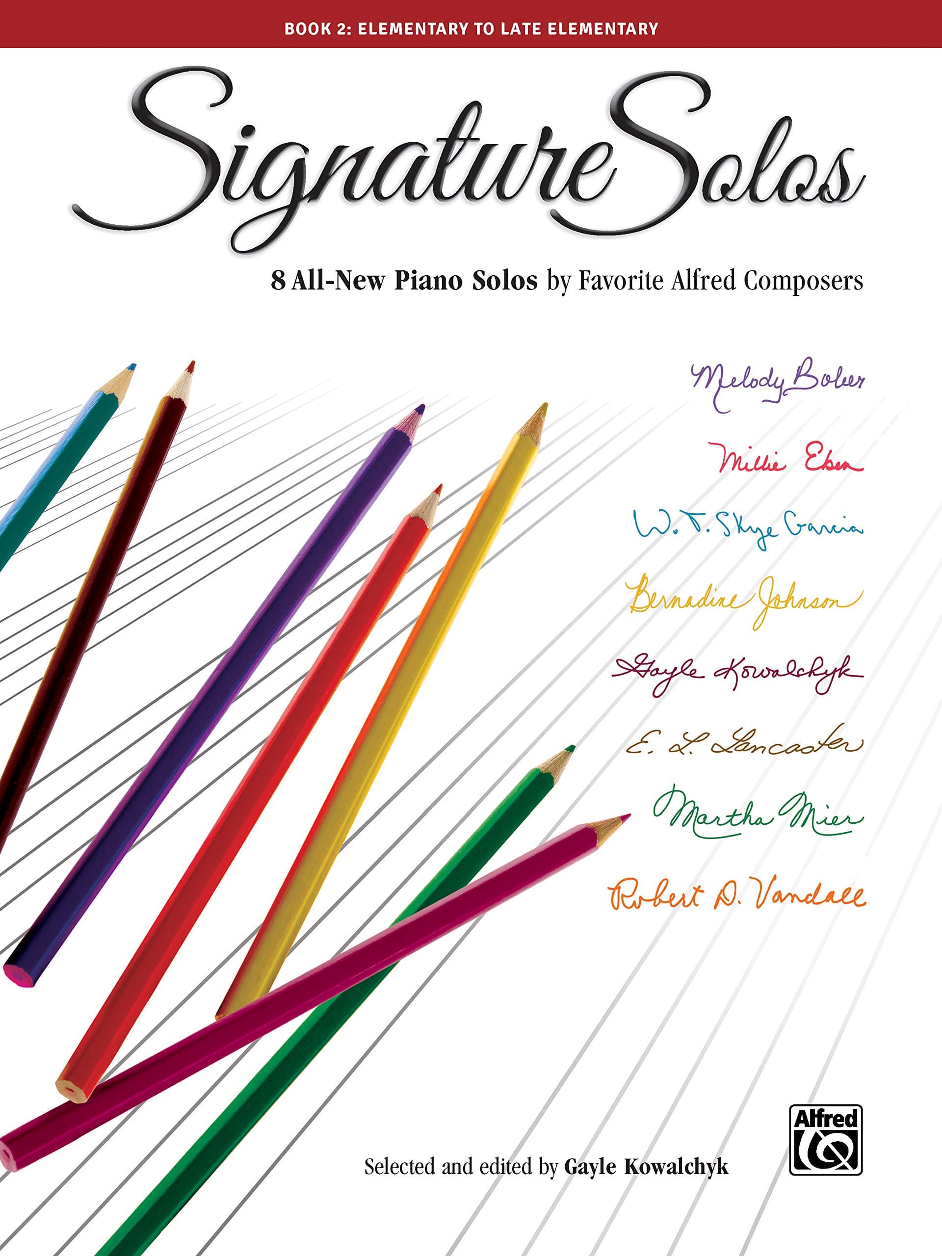 Signature Solos, Bk 2: 8 All-New Piano Solos by Favorite Alfred Composers