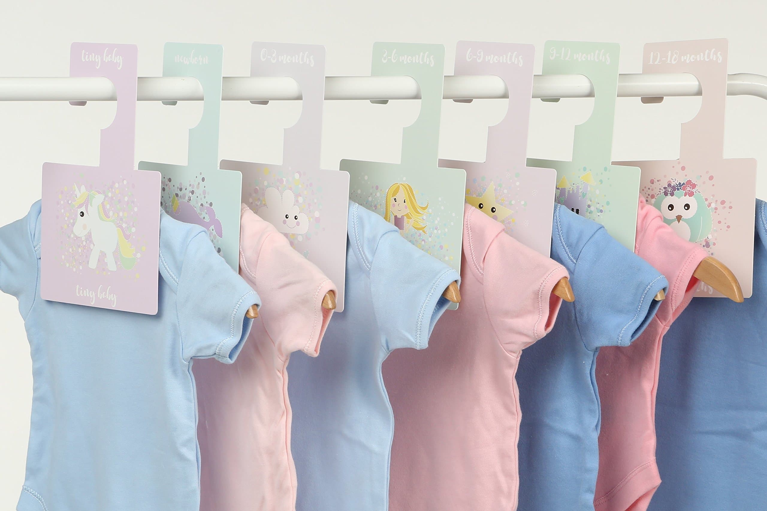 Baby Closet Dividers - Daydreams - Organize Baby's Clothes by Size (Daydreams)
