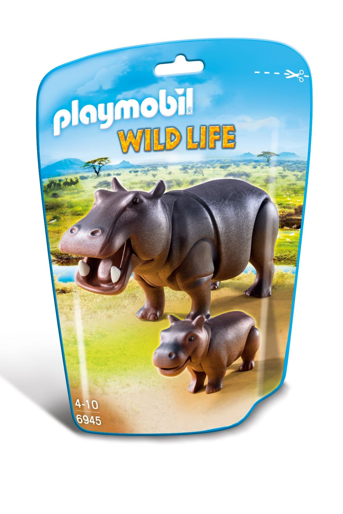 PlaymobilHippo with Calf