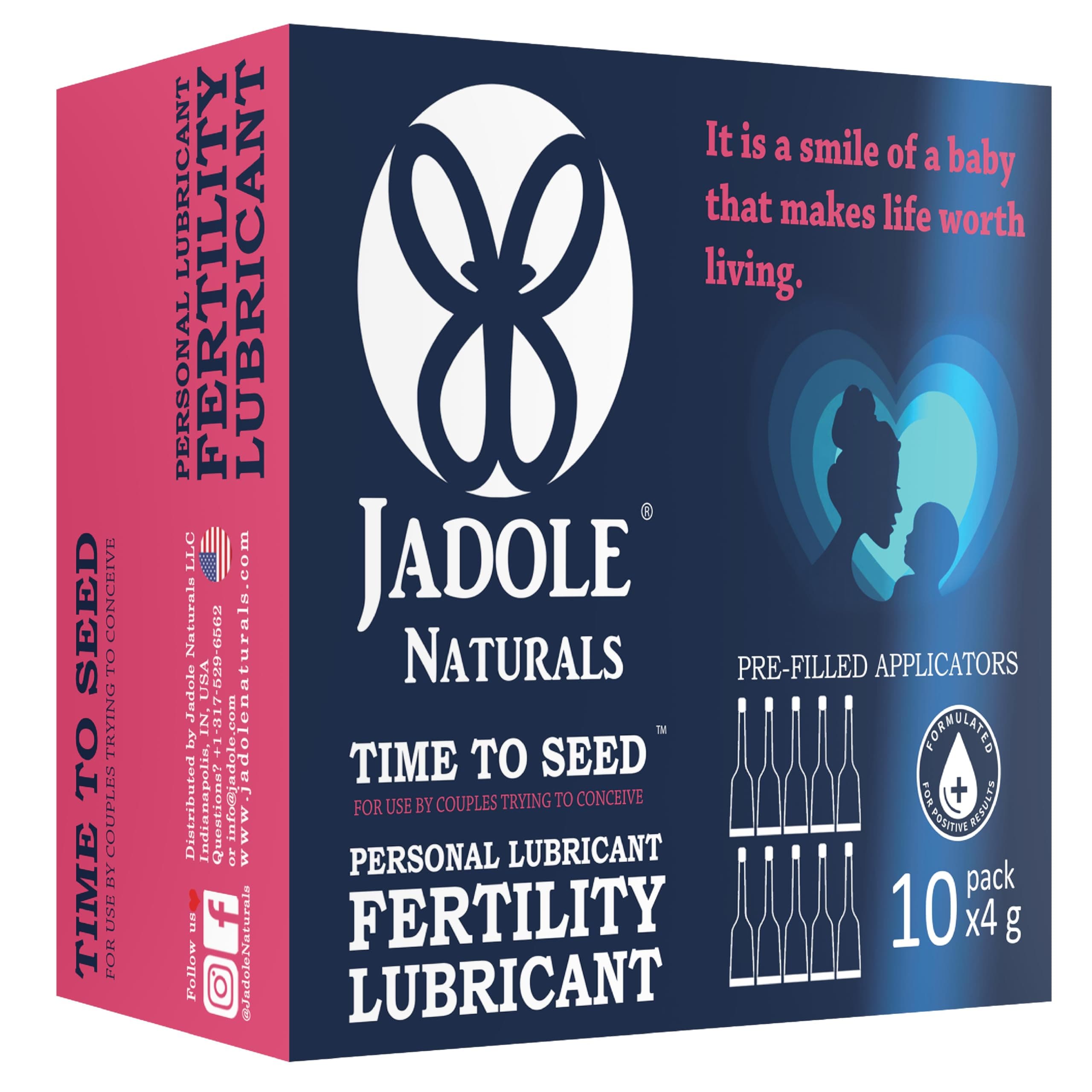 Intimate Gel for Men and Women (Pack of 10, each 4g) | Fertility friendly for people who is trying to conceive | Fertility Lubricant.