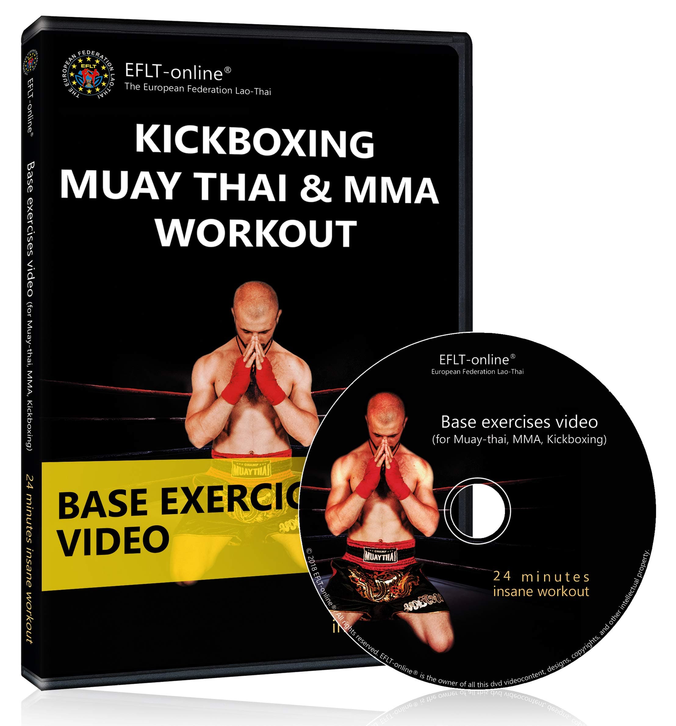 Kickboxing DVD Workout - Muay Thai Boxing MMA fitness videos - Cardio exercises