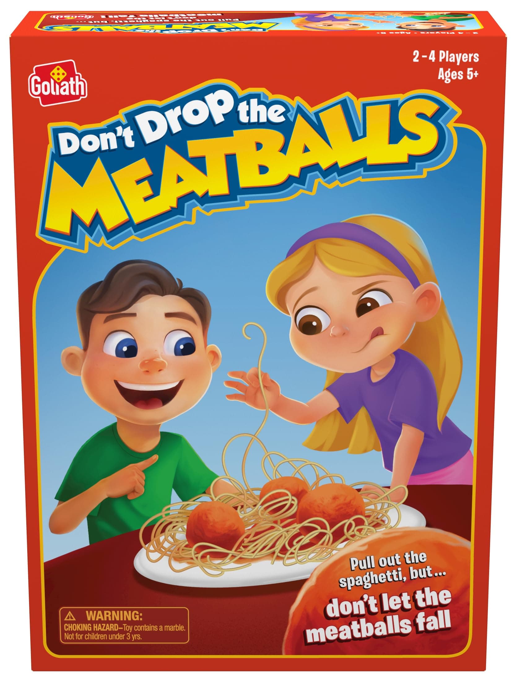Pressman Don't Drop The Meatballs, 5", for 5 - 7 Years