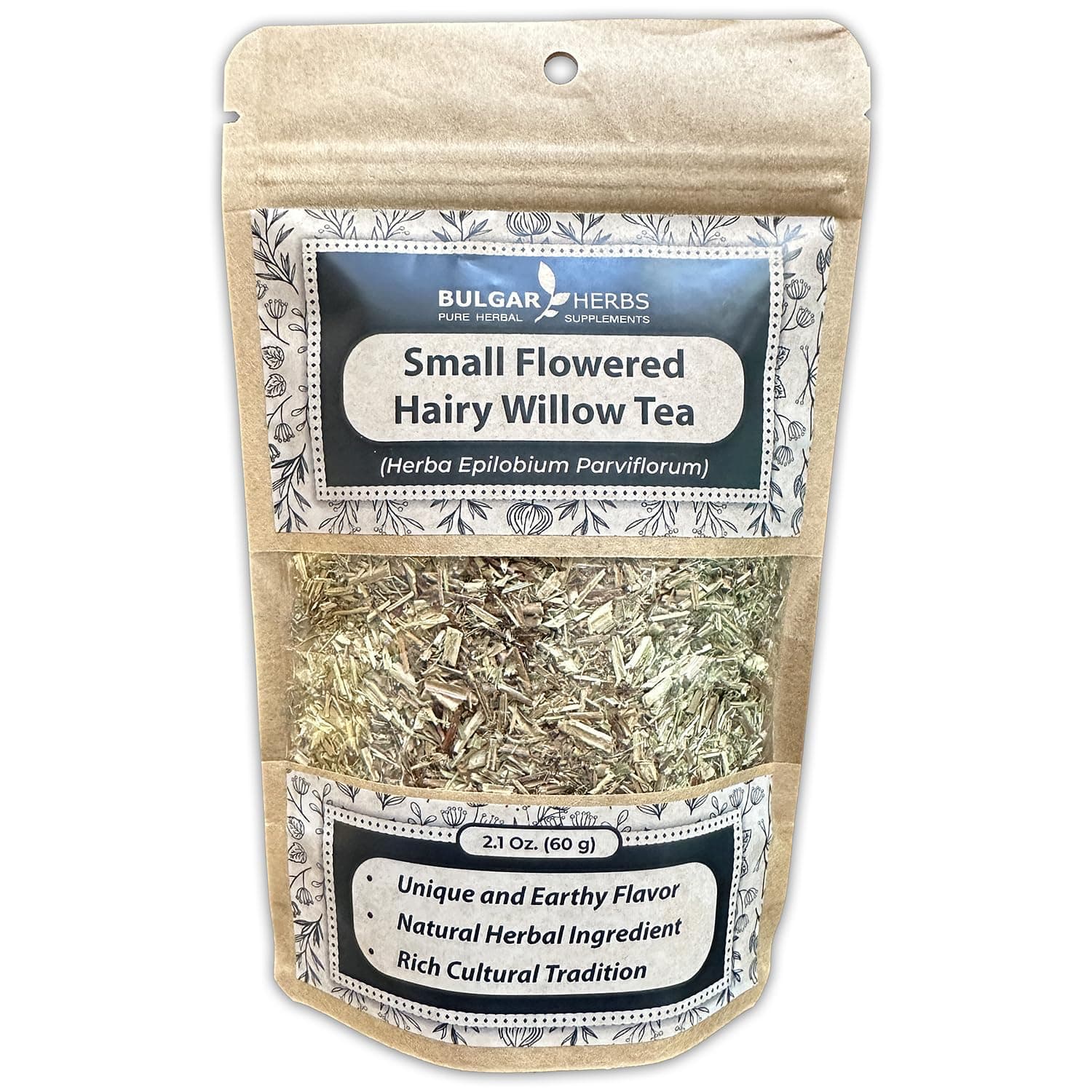 Dried Small Flowered Willow Herb | Premium Herbal Tea | 100% Natural and Organic | Hand-Harvested | Mild Earthy Flavor – 2.1 oz