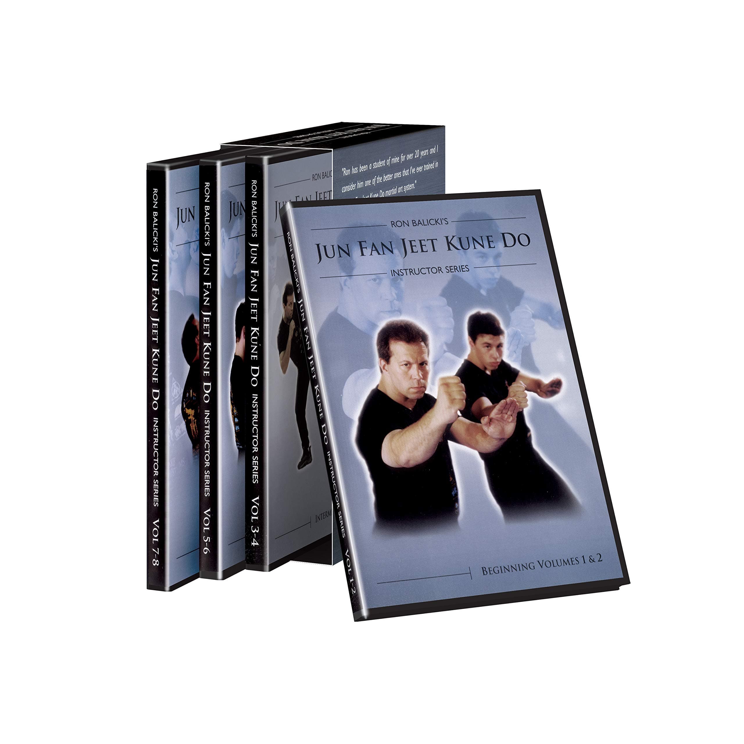 Cold Steel VDJKD Ron Balicki's Jun Fan Jeet Kune Do DVDs