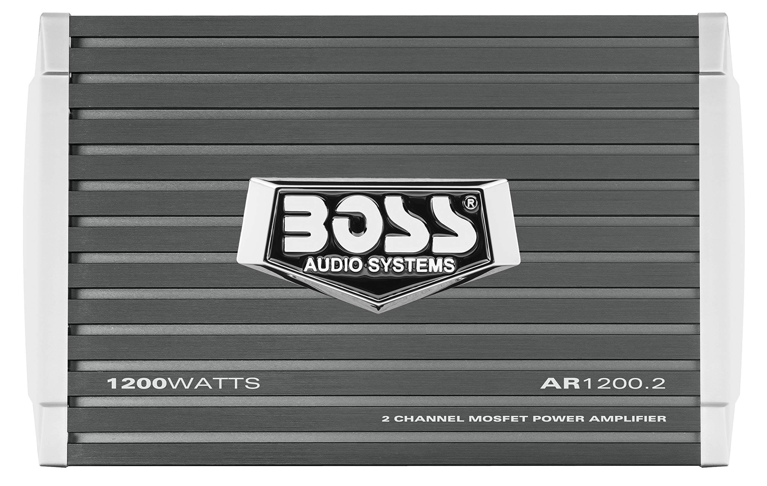 BOSS Audio AR1200.2 Armor Series Full-Range Class AB Amp (2 Channels, 1,200 Watts)