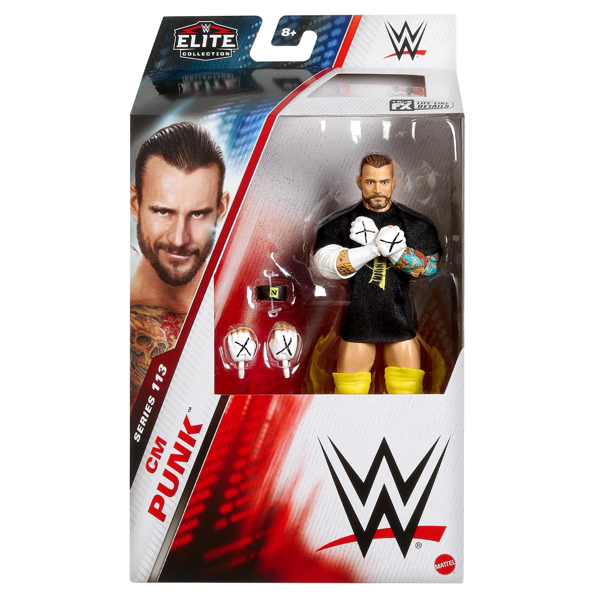 CM Punk (Macho Gear) - WWE Elite 113 Toy Wrestling Action Figure