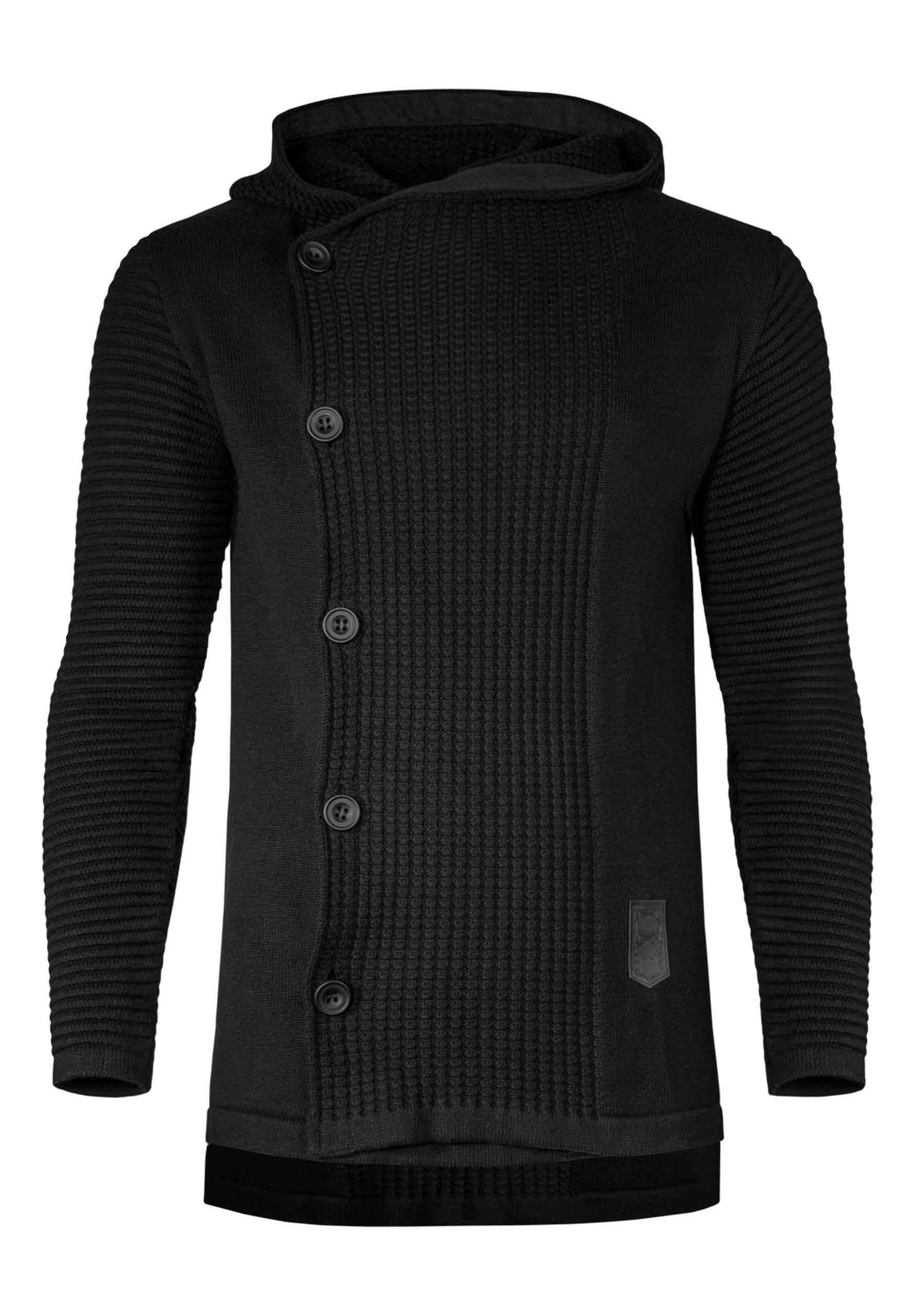 Musterbrand Star Wars Men Knit Cardigan Knight of Ren Black