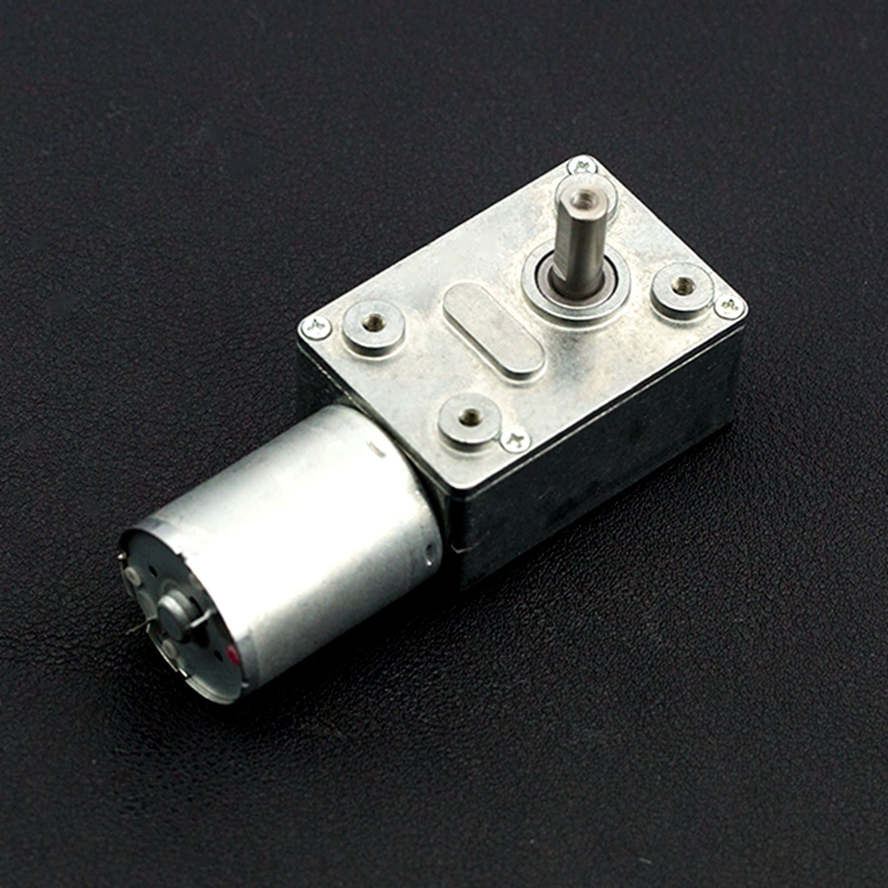 Angelelec DIY Open Sources Sensors, Turbo Metal Gear Worm Motor (12V 160RPM 2.2KG.CM), Due to Special Mechanical Structure of Worm Drive the Motor Output Shaft is Self Locking and Can Not be Rotated.