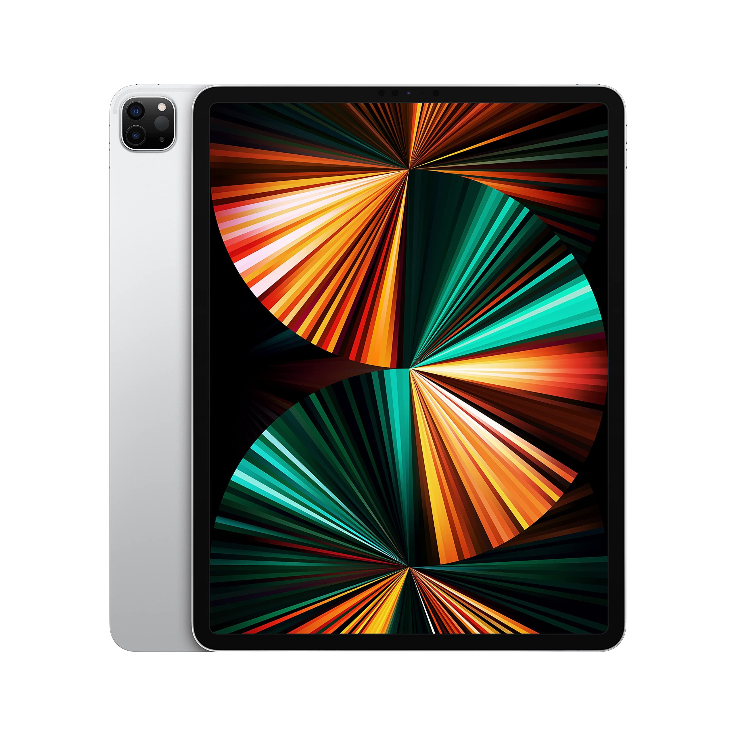 2021 Apple iPad Pro with Apple M1 chip (12.9-inch/32.77 cm, Wi-Fi, 2TB) - Silver (5th Generation)