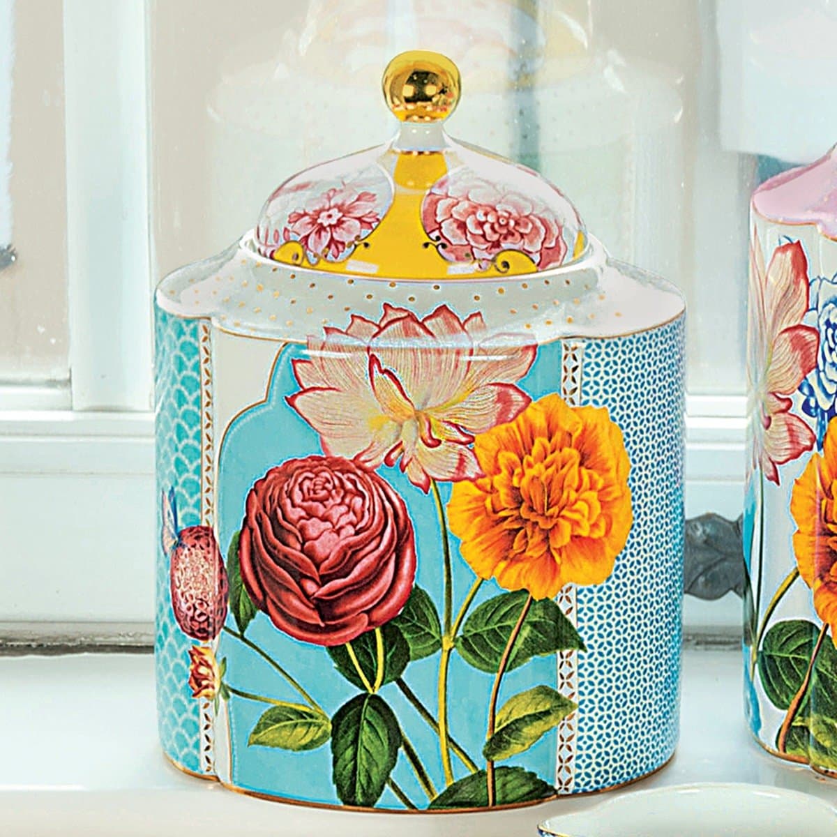 Pip Studio Storage Jar Medium Royal 21 cm Diameter 16 cm