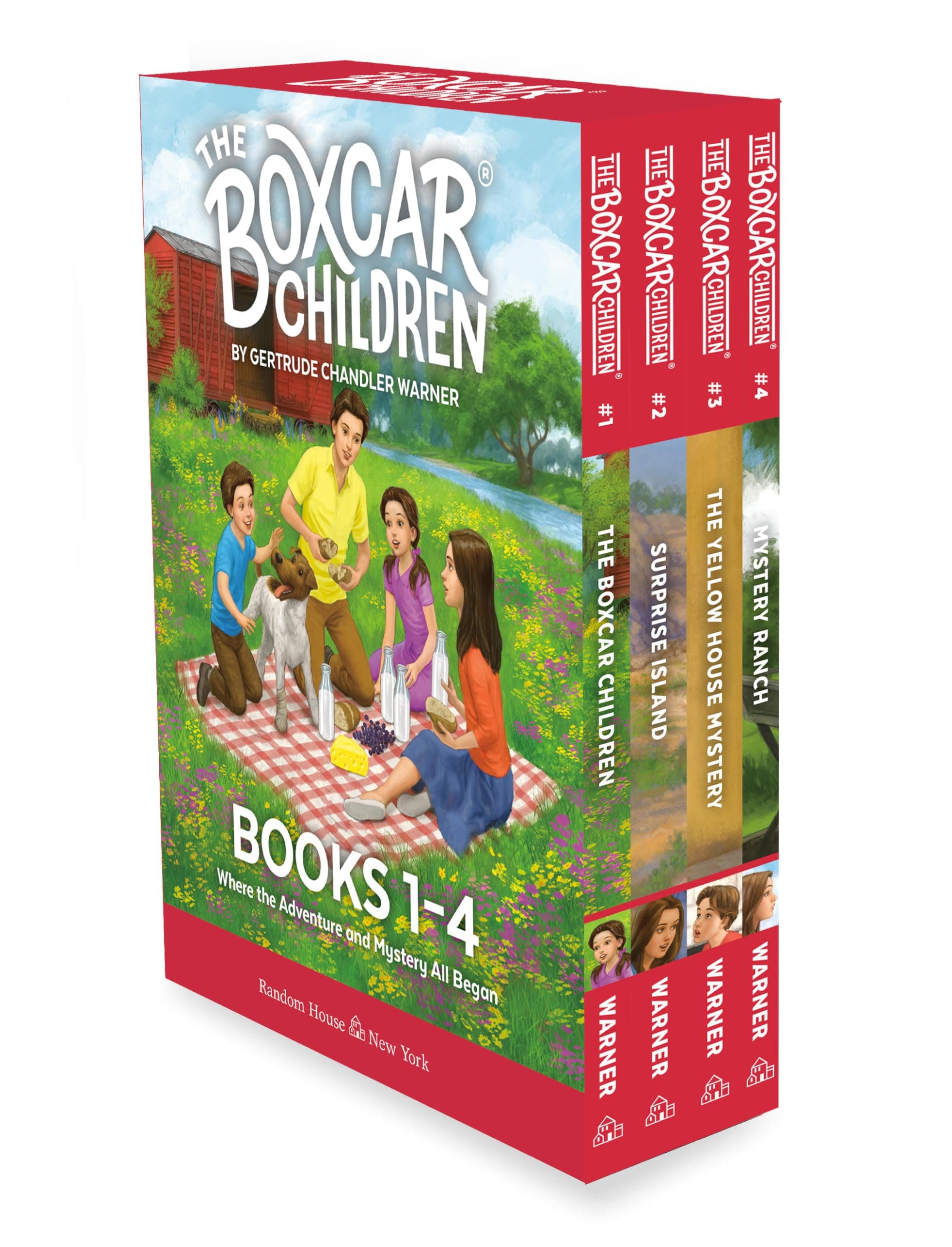 Boxcar Children Mysteries Boxed Set #1-4