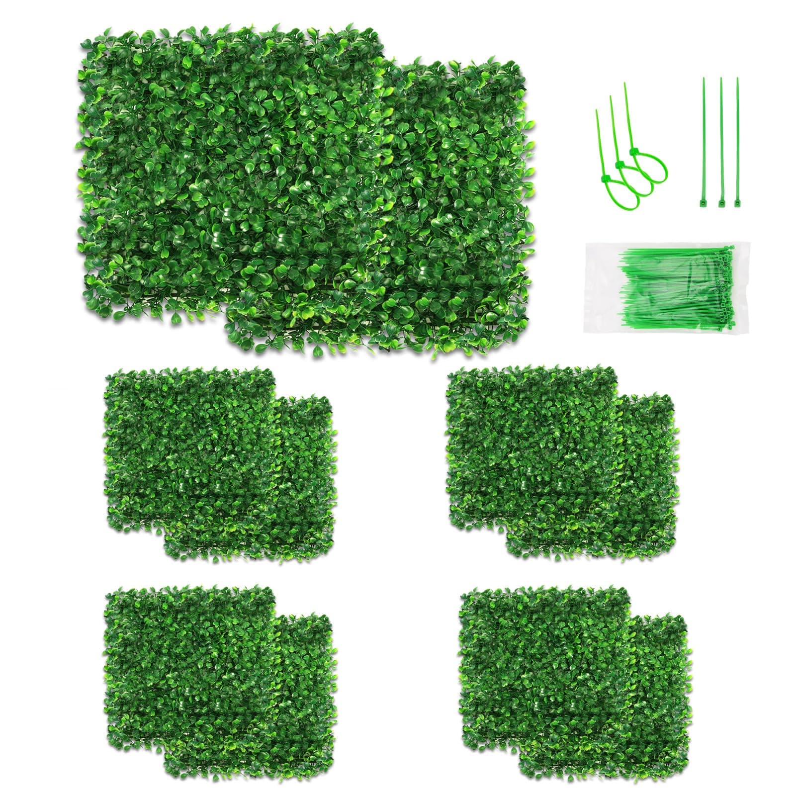 AboofxArtificial Grass Wall Panels (10 Pack 10 x 10 inch)