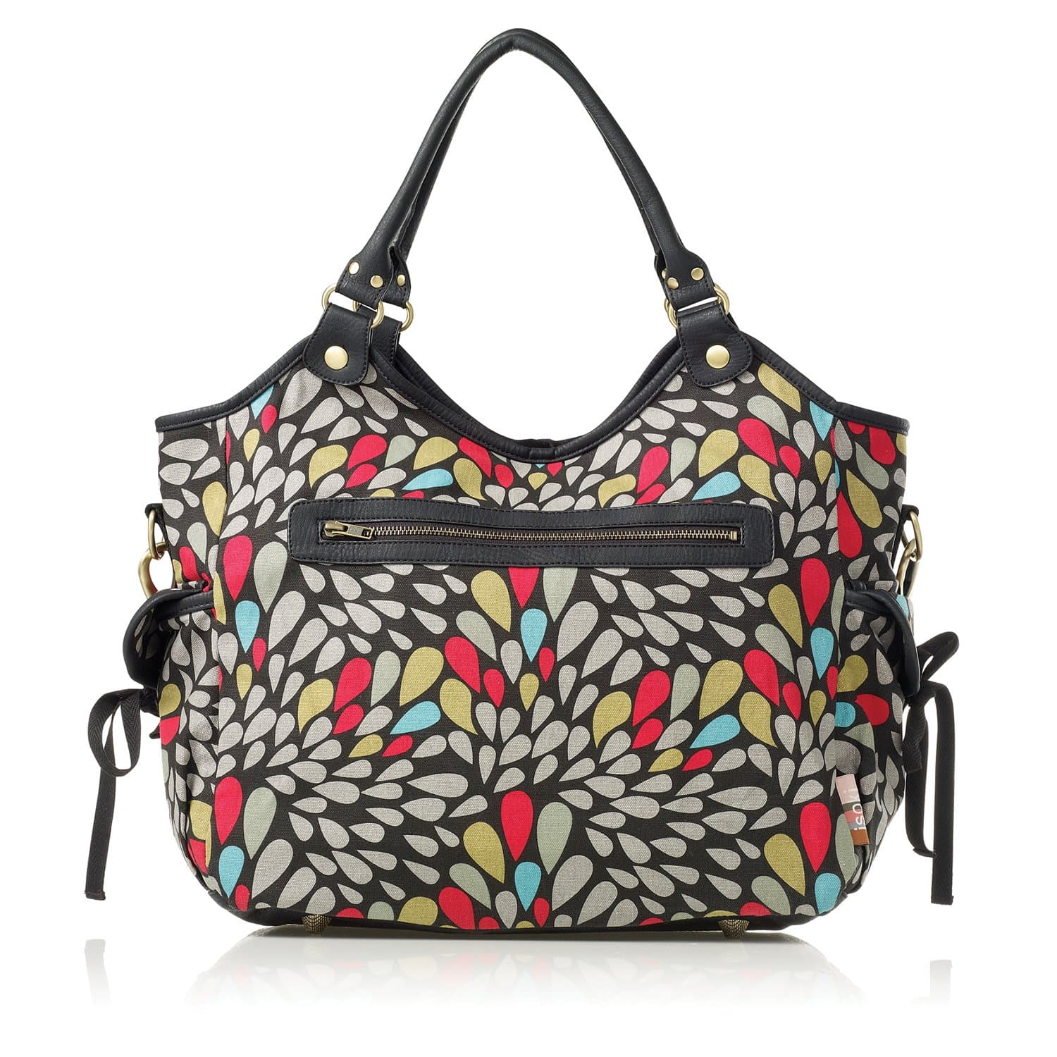 Isoki 18009 Reversible Hobo Changing Bag, Nappy Bag, Mommy Bag (REV – Jewel, 40 x 45 x 20 cm