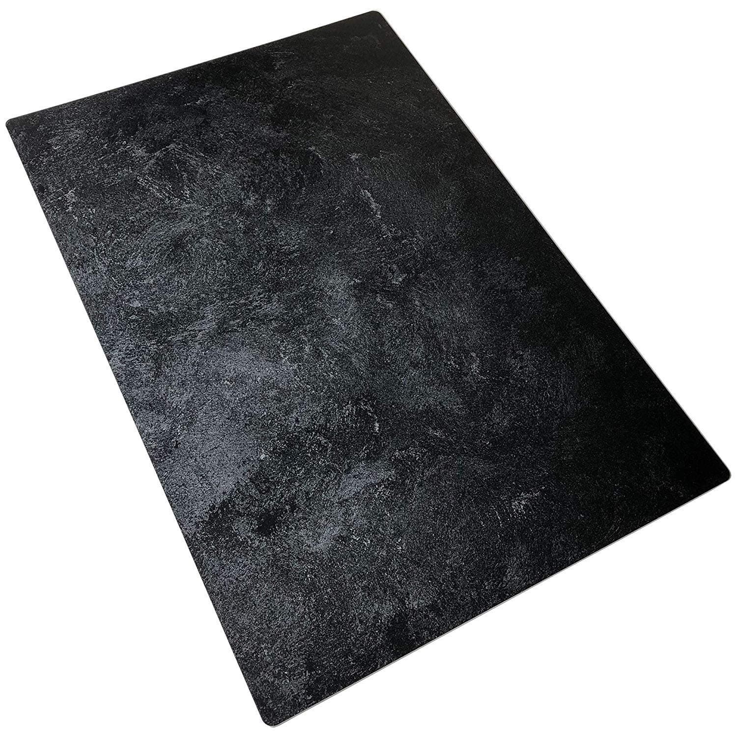 Bessie Bakes Black Textured Paint Replicated Photography Backdrop 2 Feet Wide x 3 Feet Long 3 mm Thick