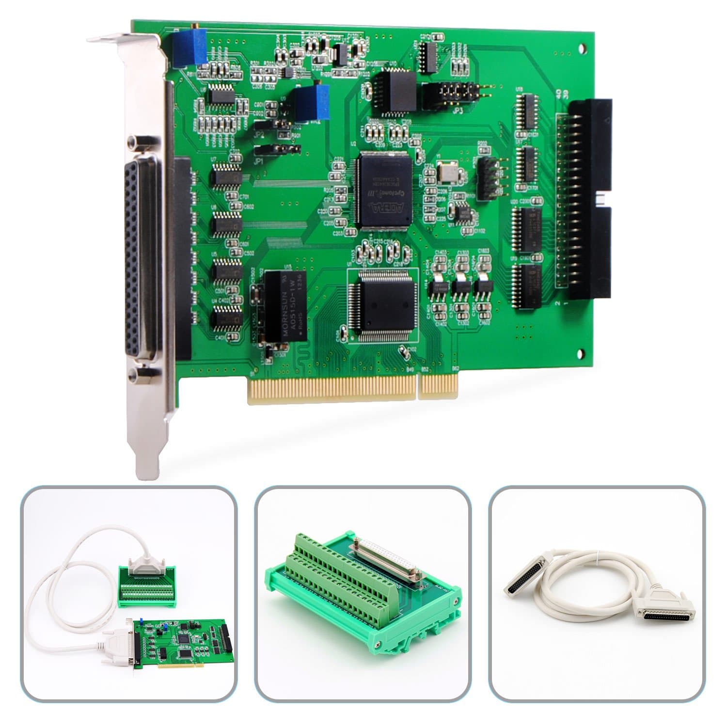 Smacq PCI Data Acquisition Card (DAQ) 500kSa/s 32-ch PCI-1255