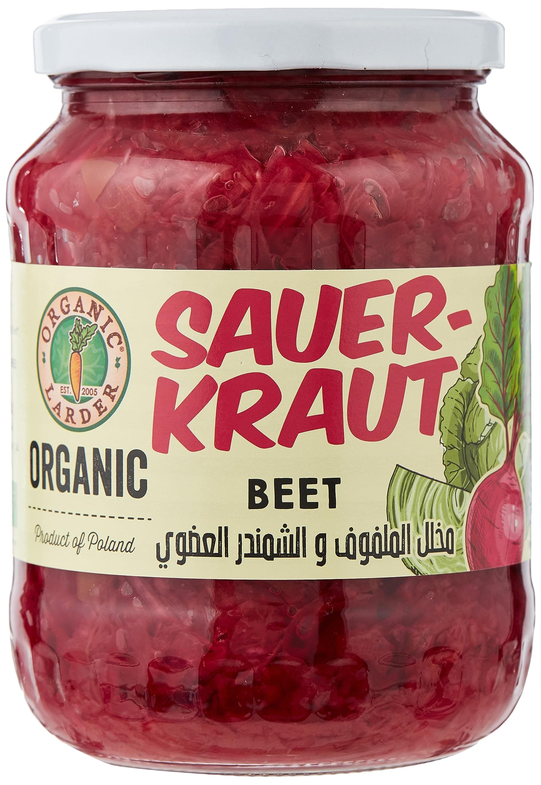 BEET SAUERKRAUT 680G