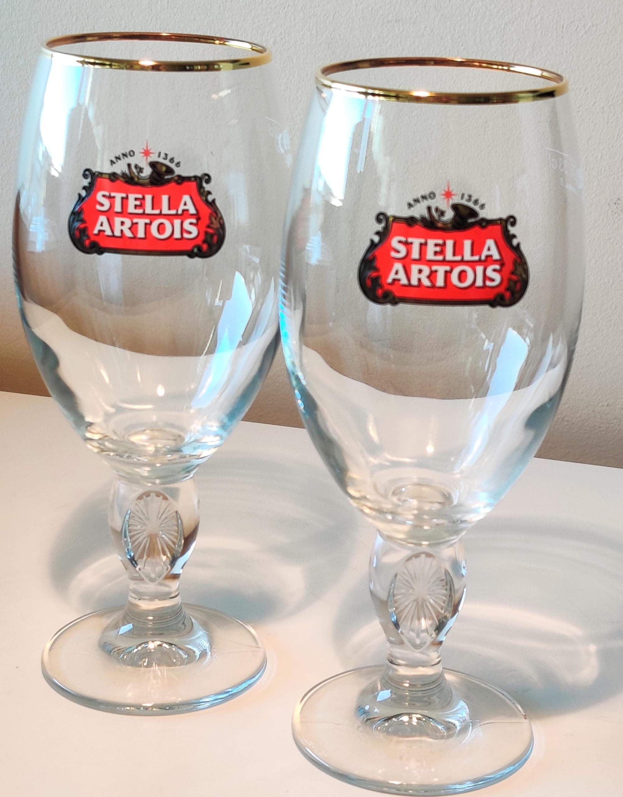 Stella Artois 2-Pack Original Glass Chalice, 33cl