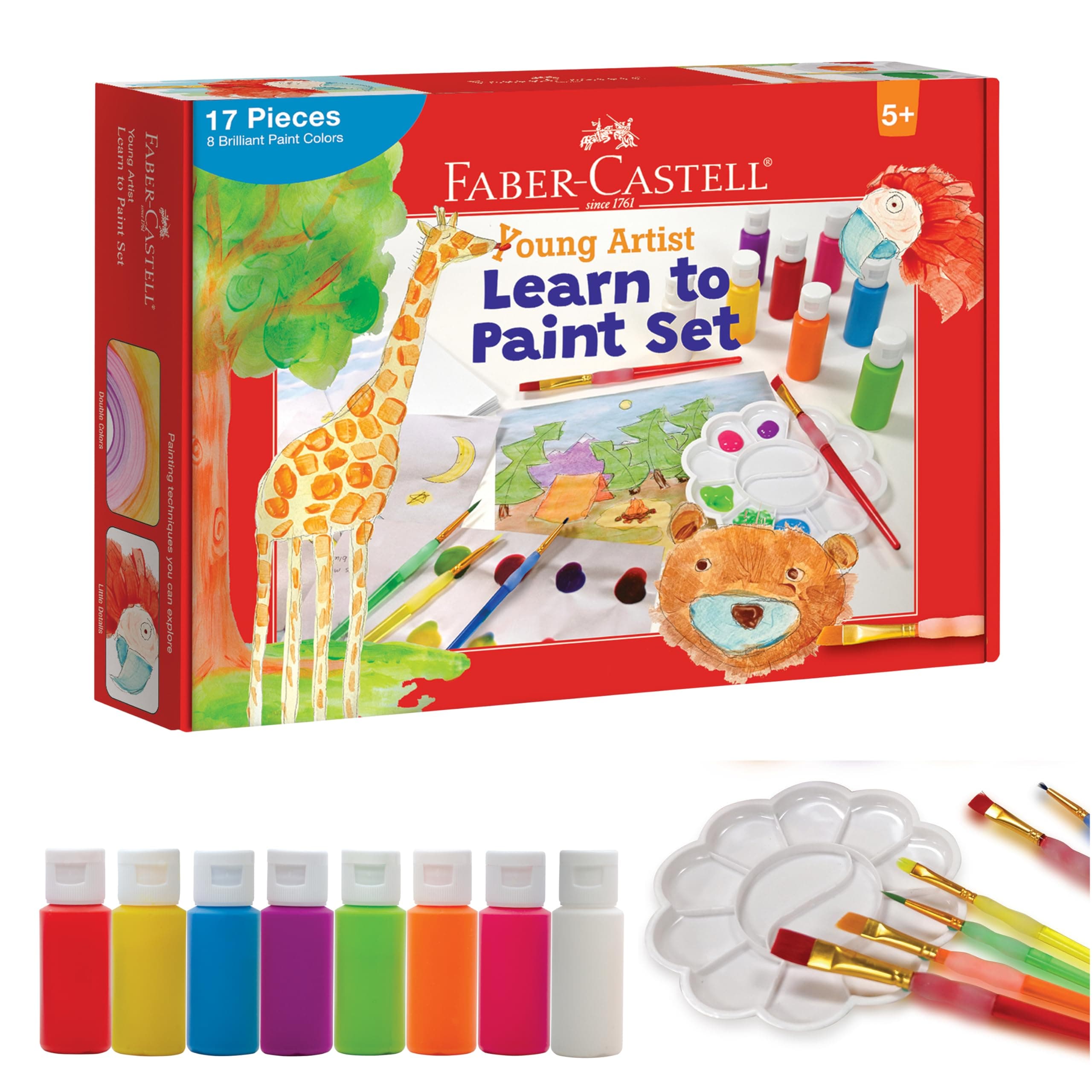 Young Artist Learn to Paint Set - Washable Paint Set for Kids