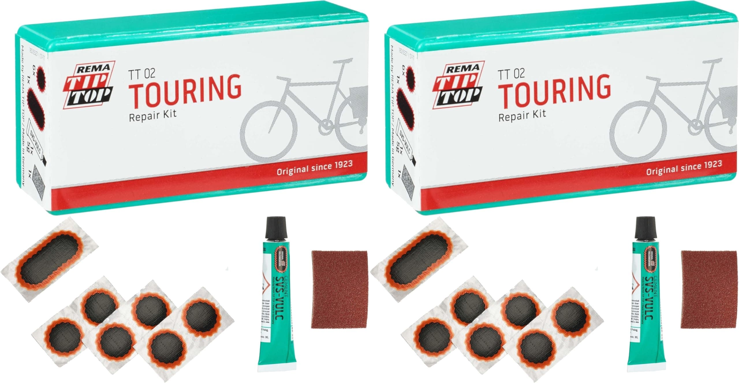 Unisex - Adult TipTop02 Repair Kit - Green - 2 Sets