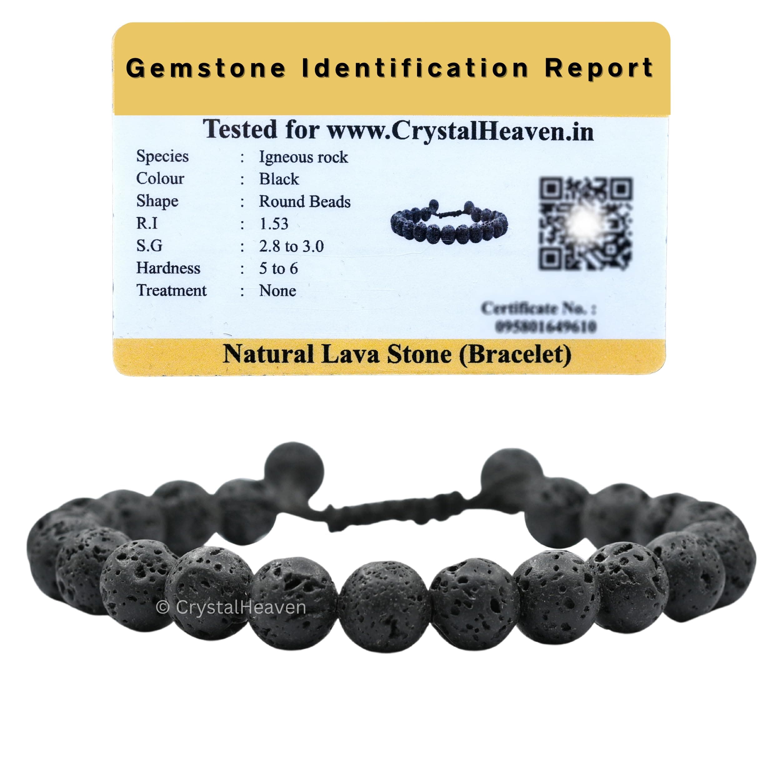 Natural Healing Crystal Bracelet for Women Men - AAA Grade Original Healing Gemstone Adjustable Bracelet for Yoga Reiki Meditation Feng Shui