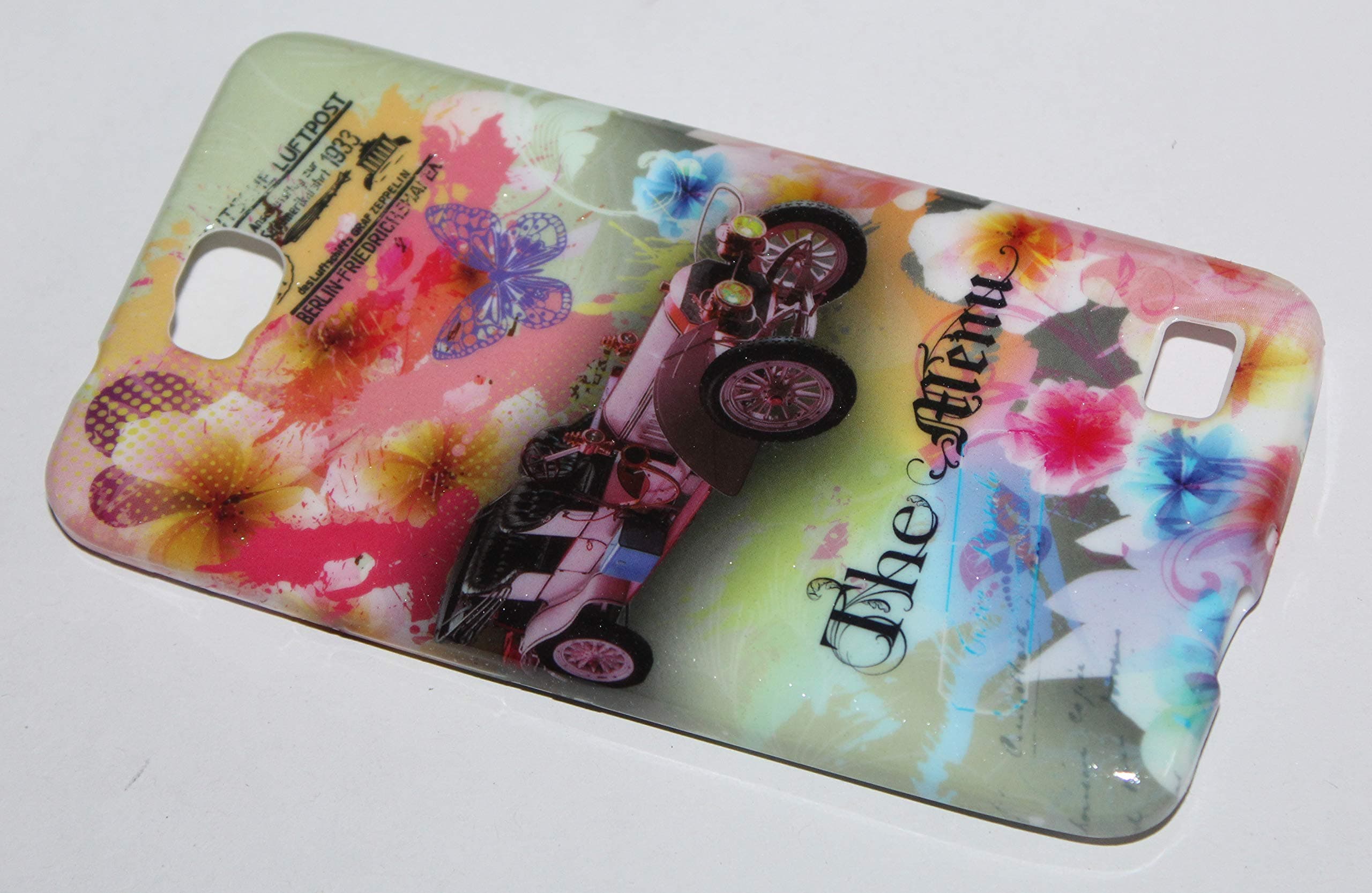 FCS Soft Silicon Back Case for Intex Aqua Q2 (Pattern-6)