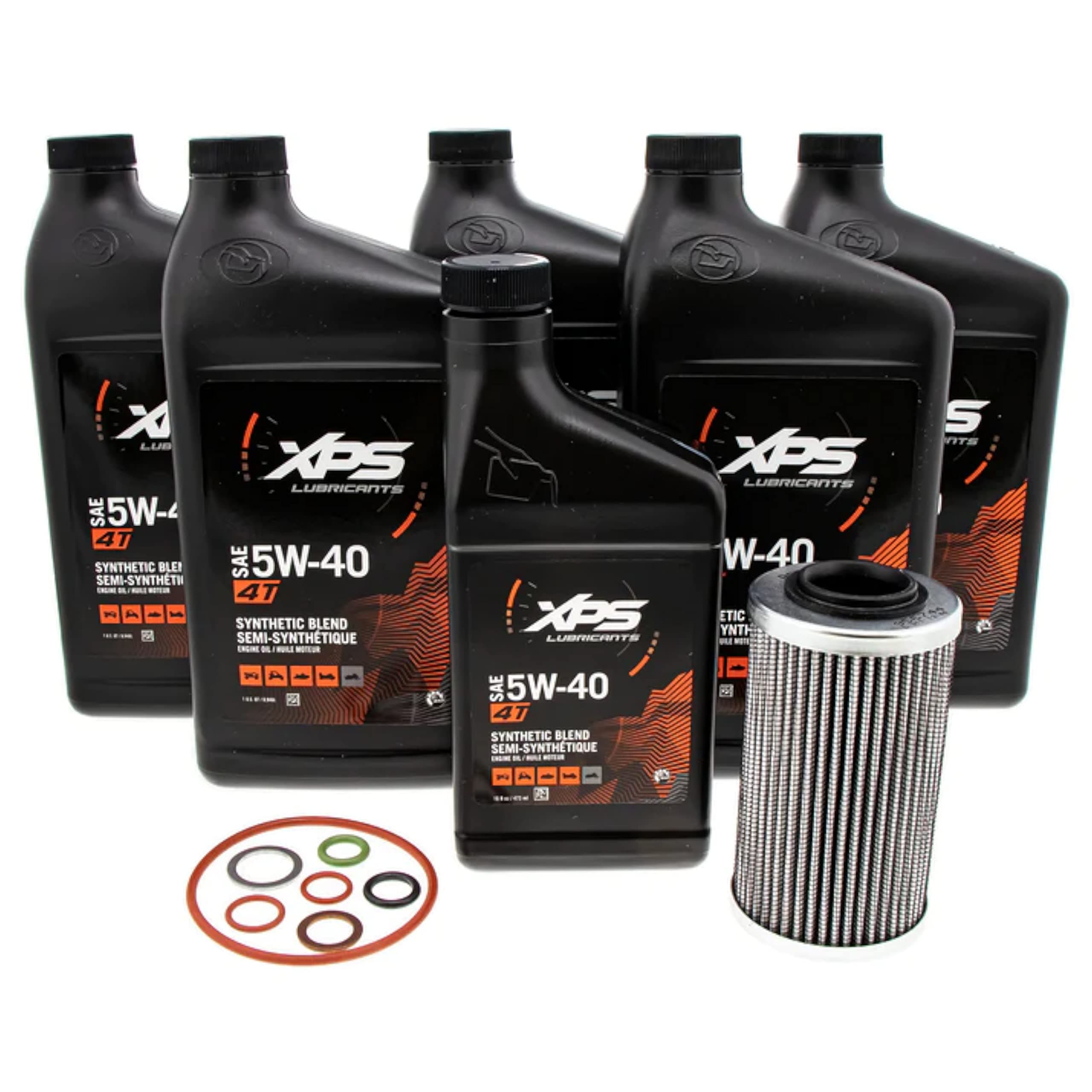 Can-Am New OEM 4T 5W-40 Synthetic Blend Oil Change Kit Rotax 1330 Engine 9779249