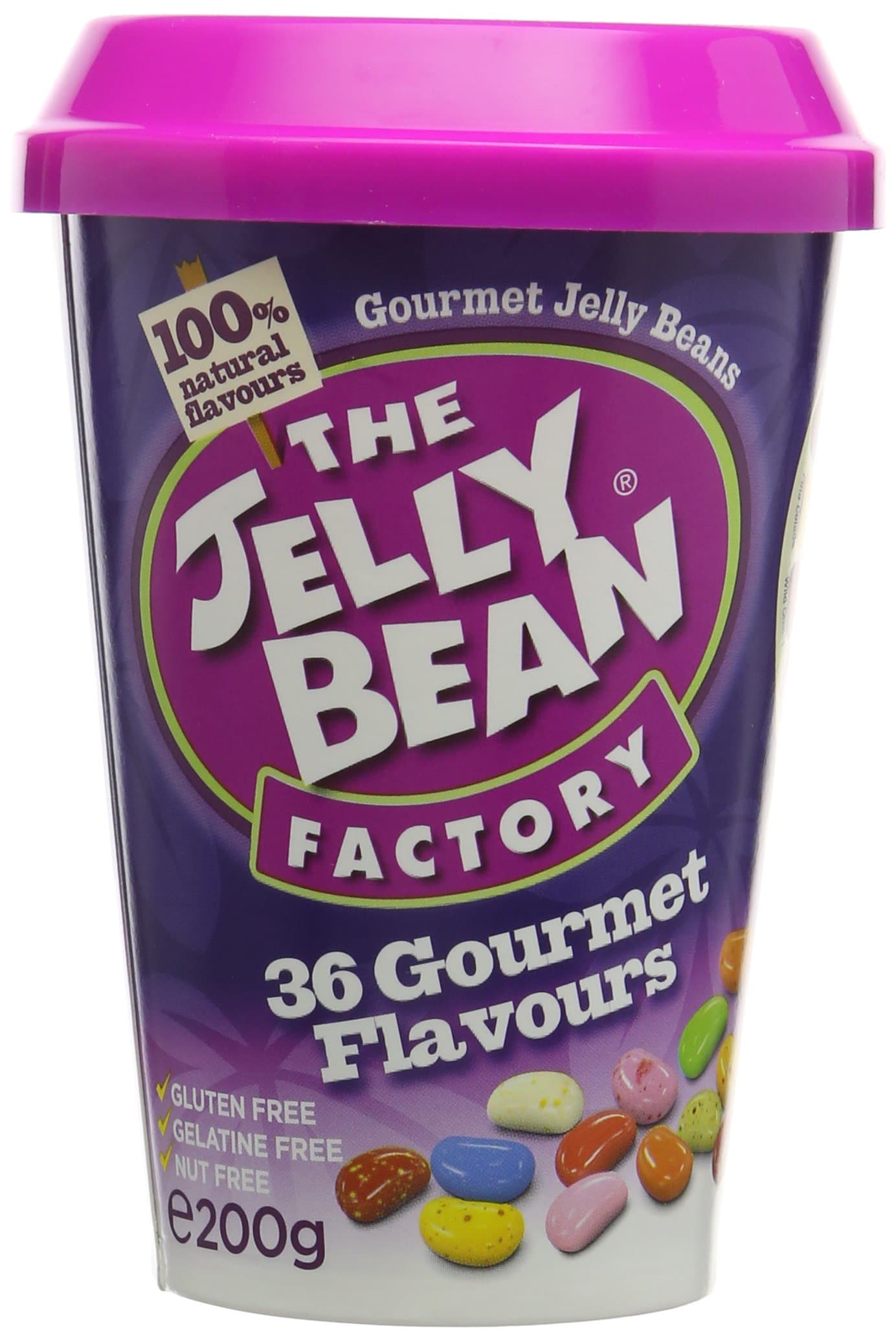 Jelly Bean Factory Cup Gourmet Mix 200g (Pack of 12)