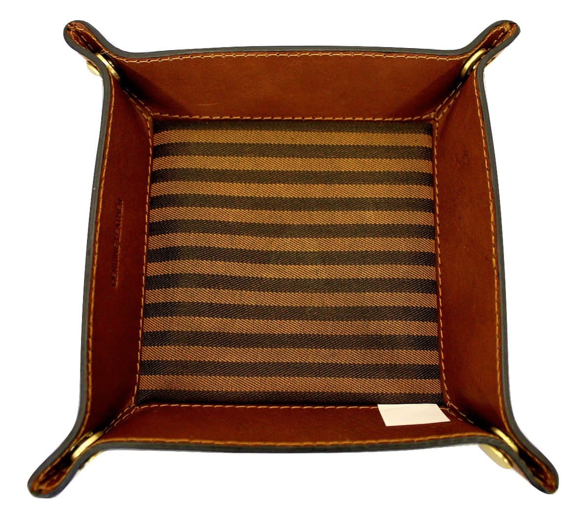 Toucan of Scotland Gents Ladies Leather Valet Coin Jewellery Tray