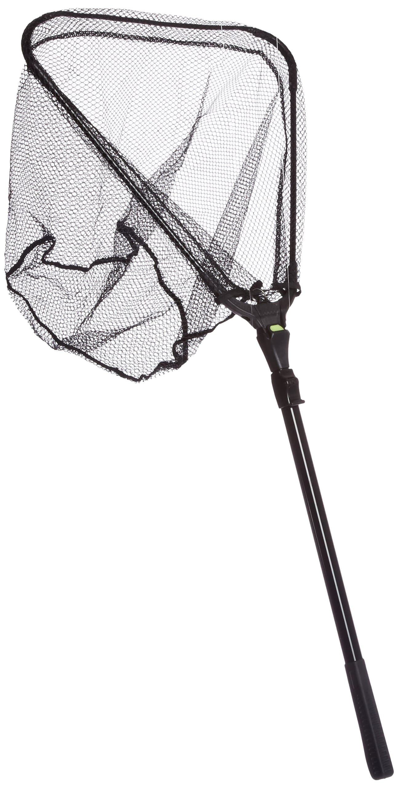 Ed Cumings Folding Landing Net (17-Inch x 19-Inch Bow x 23-Inch-40-Inch Handle Length -Inch 15-Inch Depth)
