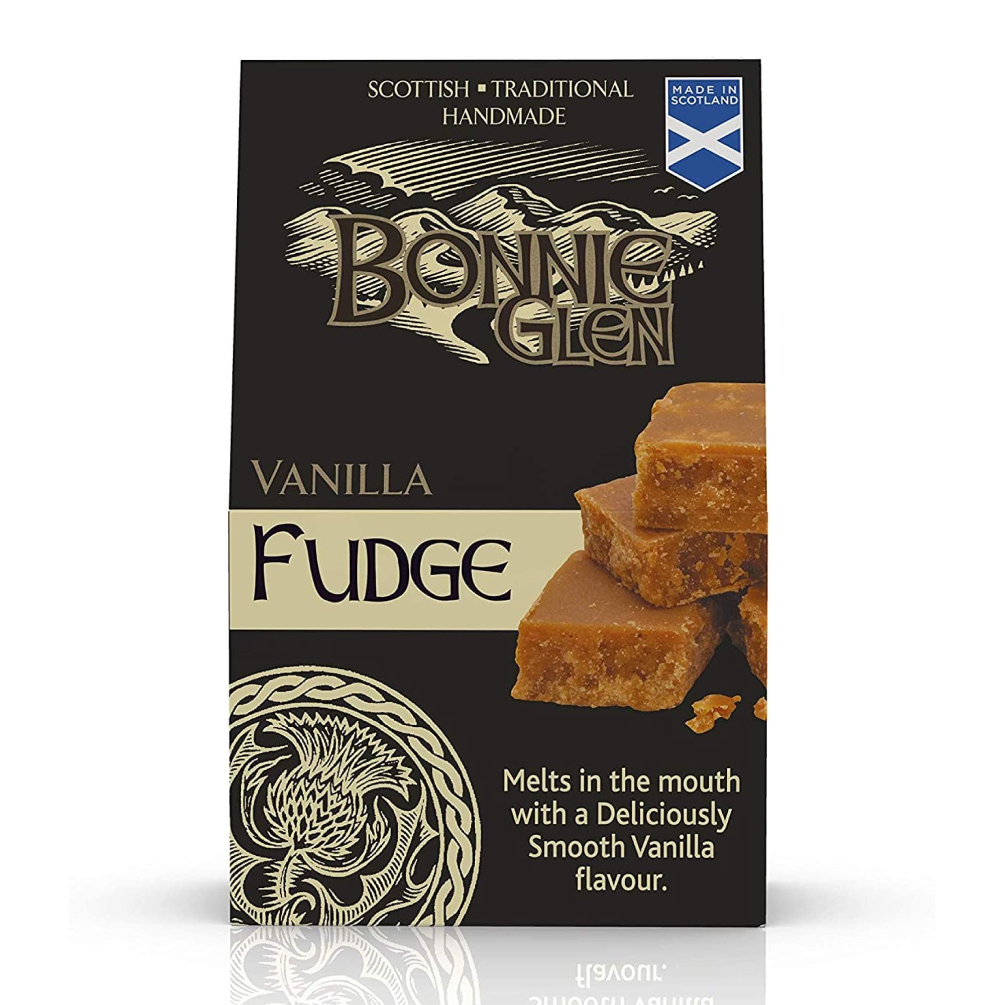 Bonnie Glen - Handmade Traditional Scottish Vanilla Fudge - Pouch 150g