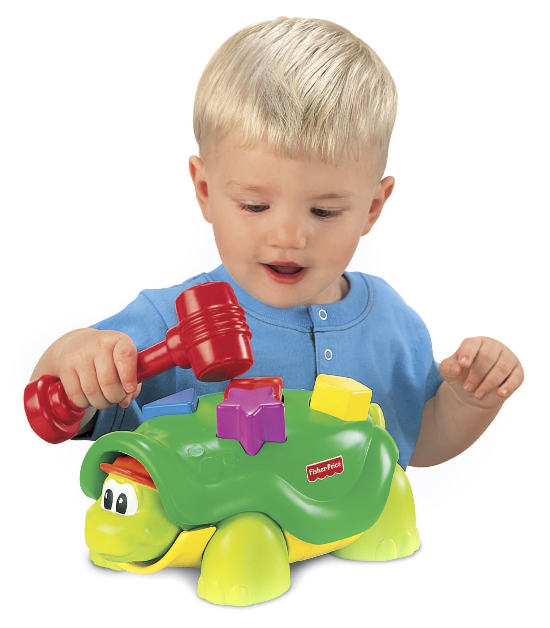 Fisher-Price Tappy the Turtle Toy - Toddler - Animal Theme - No Batteries Required