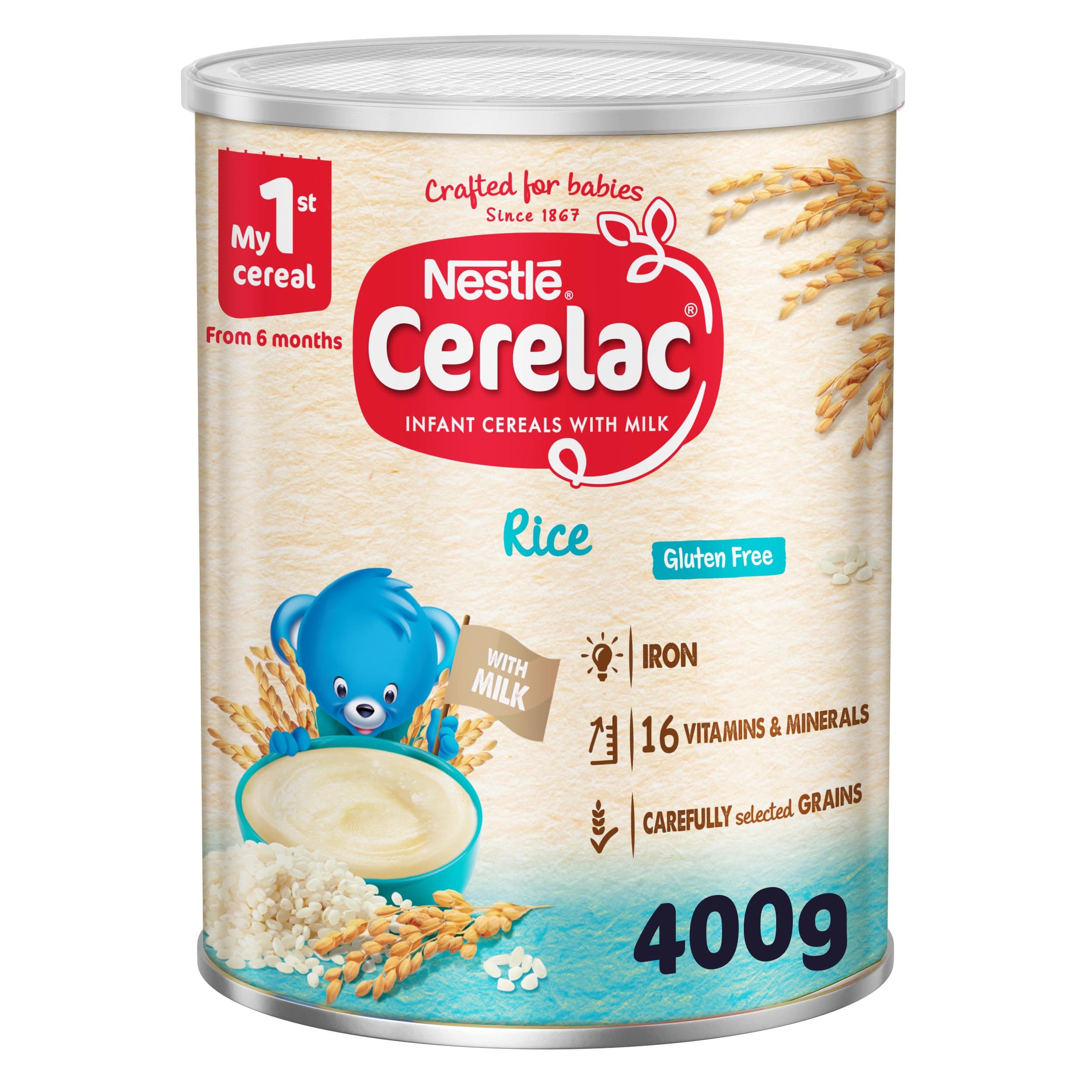 Nestlé Cerelac Infant Cereals Rice From 6 Months 400g