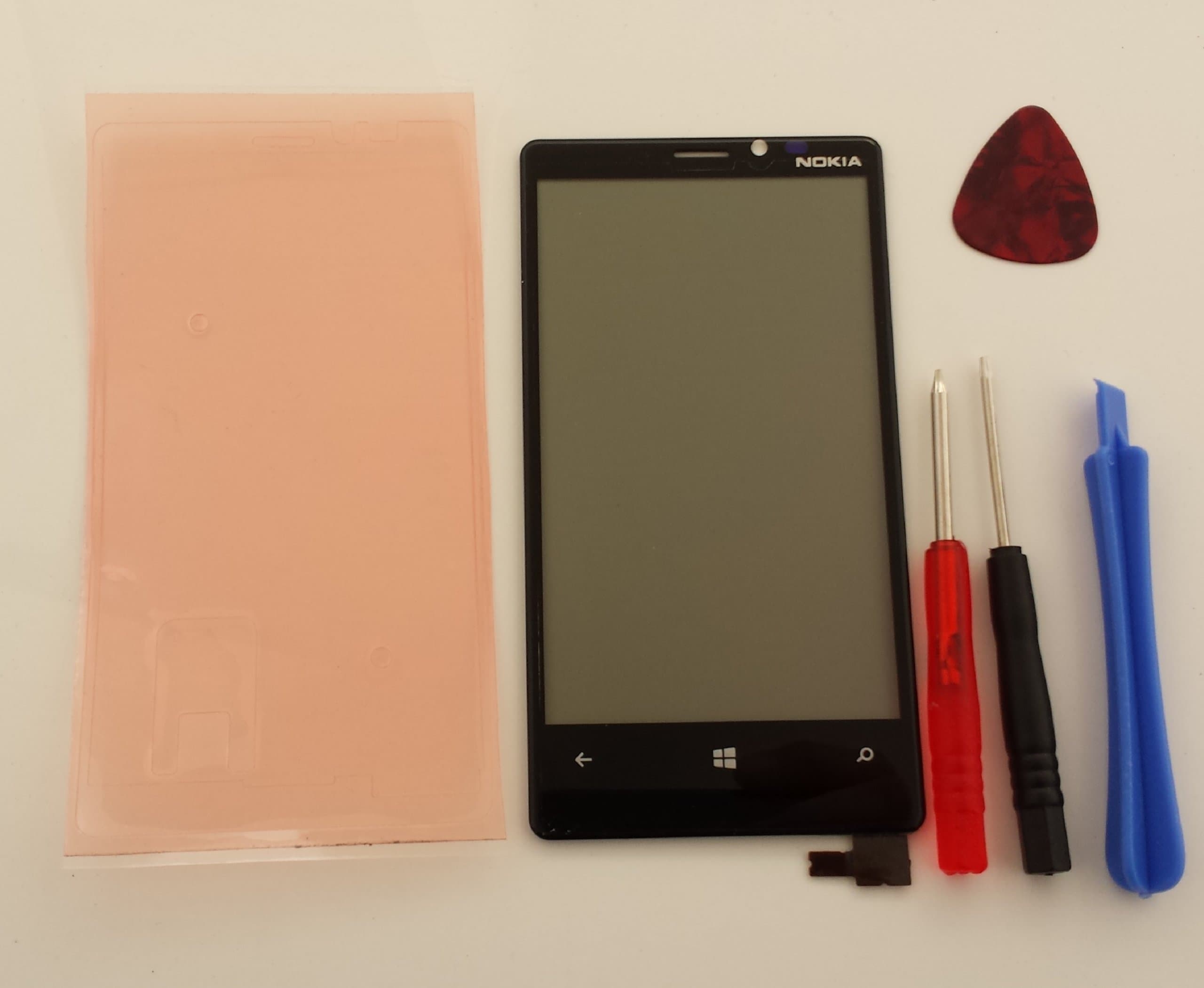 Prokit Adhesive Touch Screen Digitizer for Nokia Lumia 920 repair Kit - Black ~ Front Panel Repair / screen Replacement Part