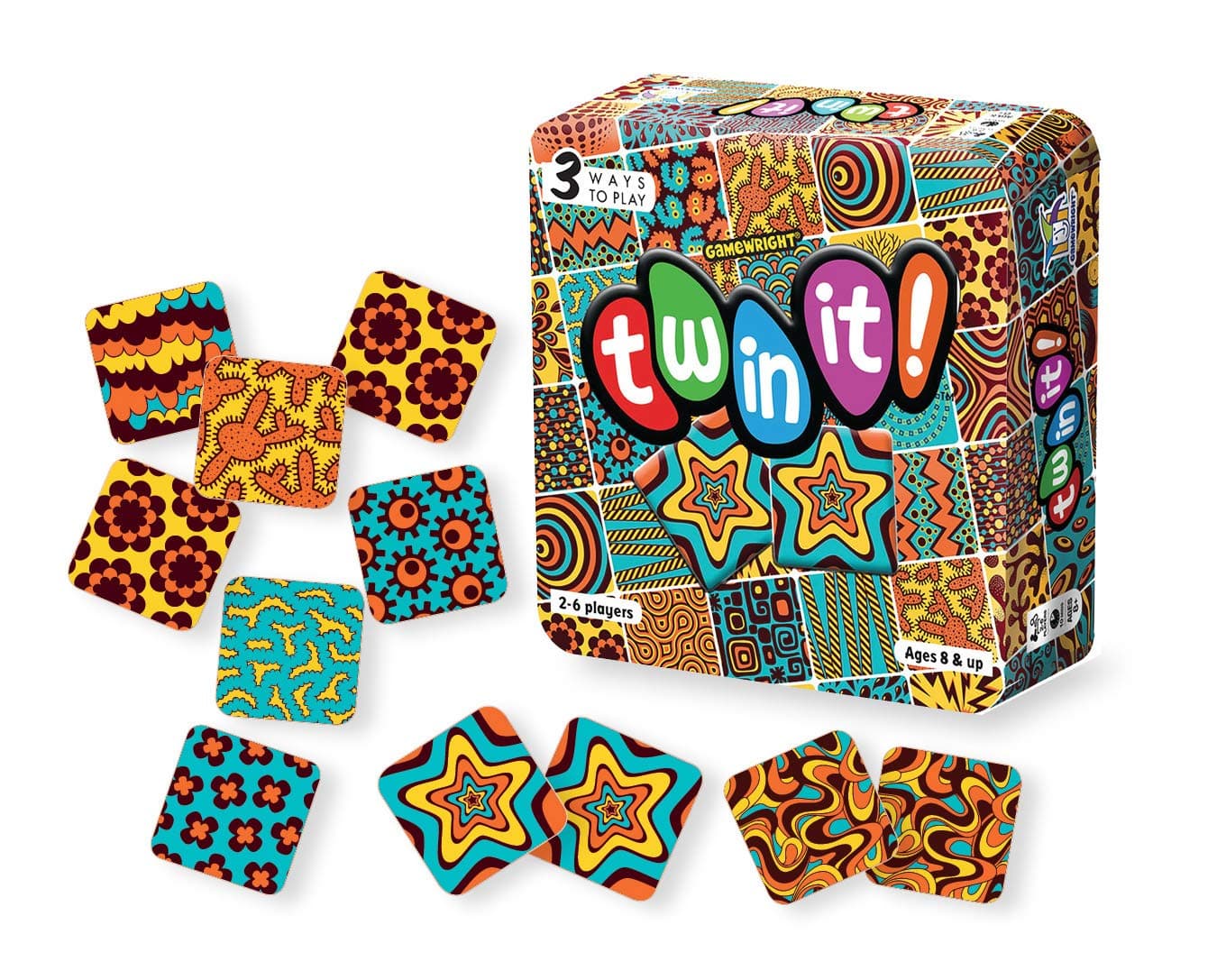 Gamewright253 Twin It! Card Game Multi-colored, 5"