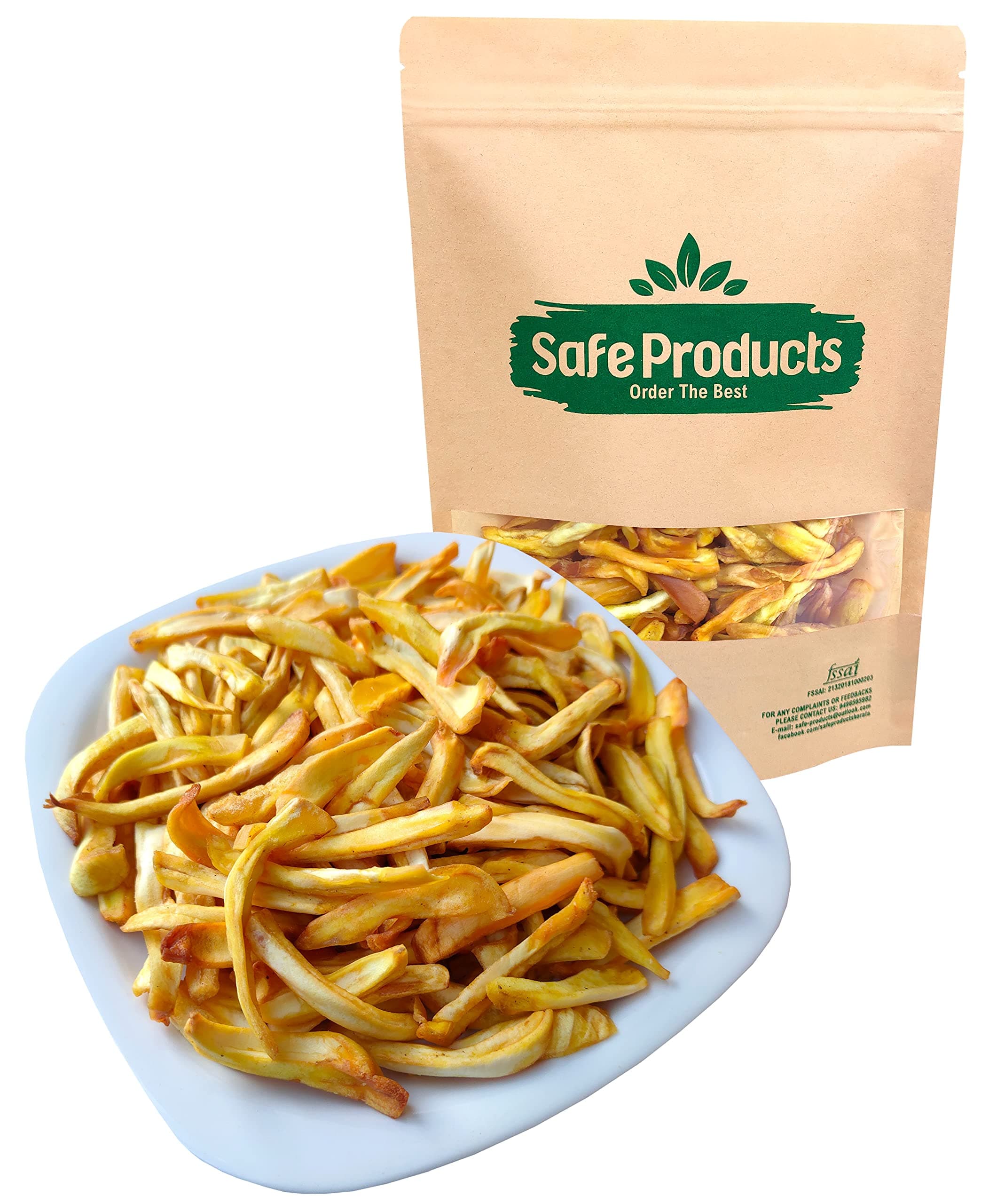 Safe Products Jackfruit Chips in Coconut oil (400g) Season Fresh Kerala Snacks