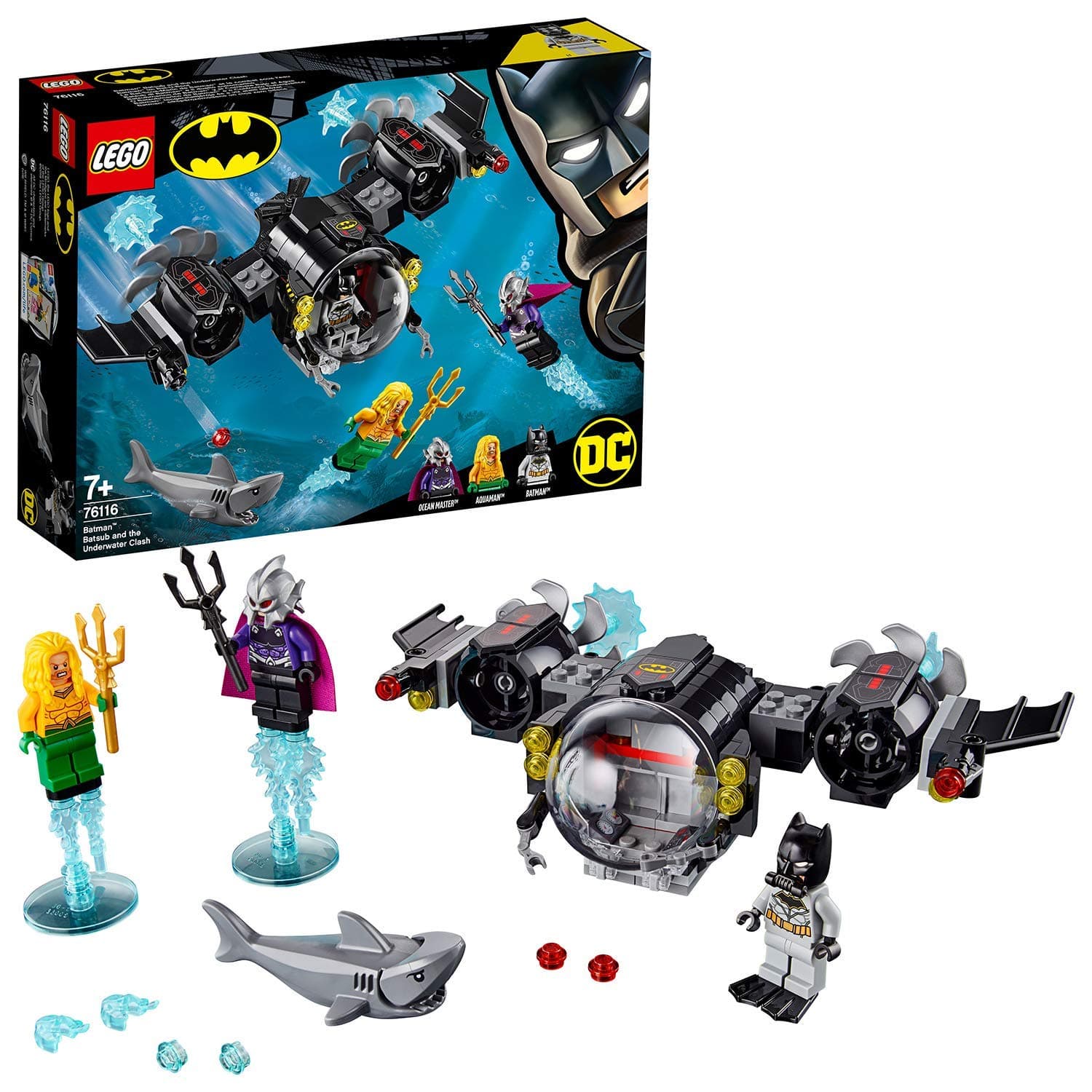 76116 Super Heroes Batman Batsub and the Underwater Clash