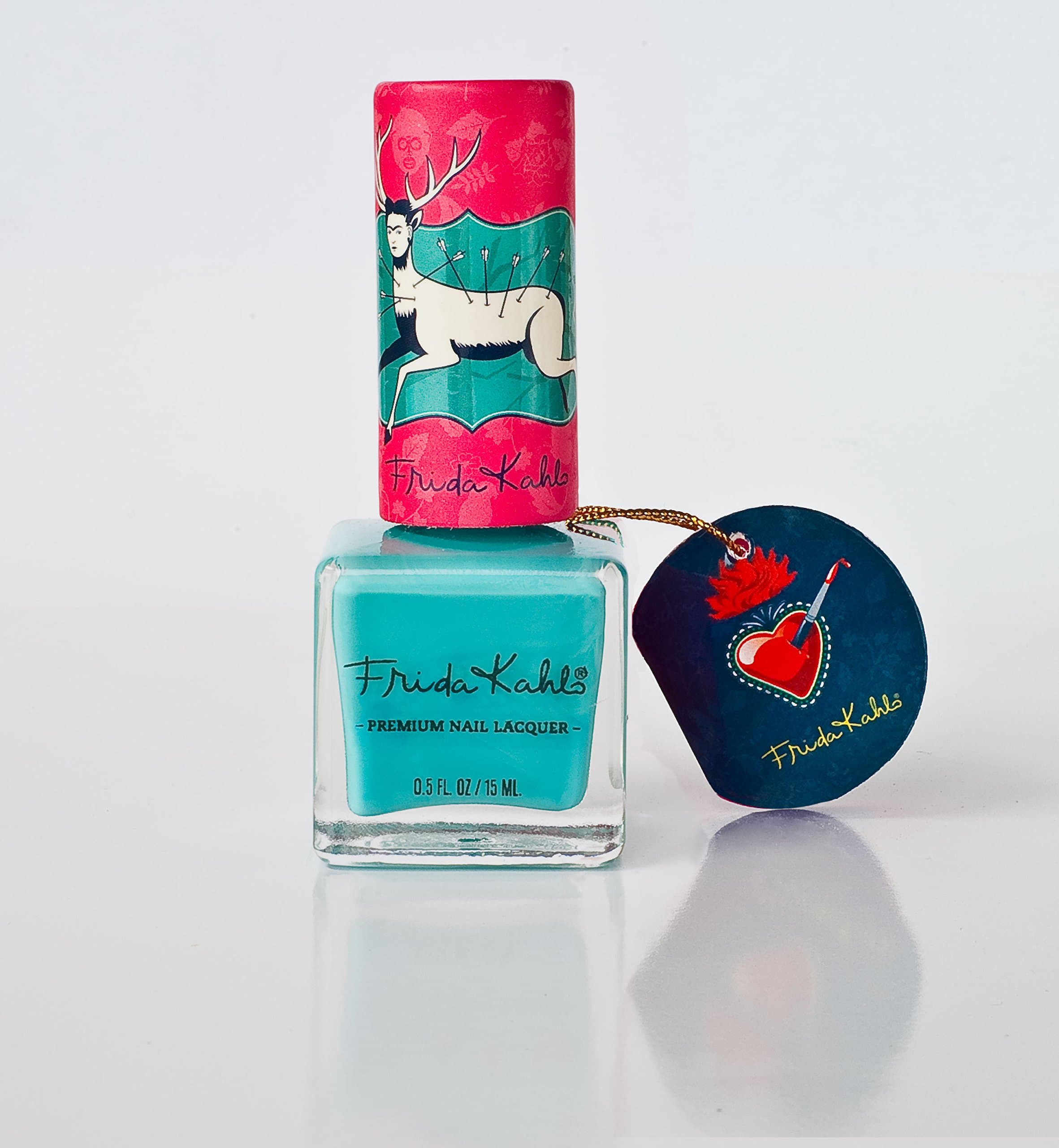Frida Kahlo Nail Polish and Lipstick